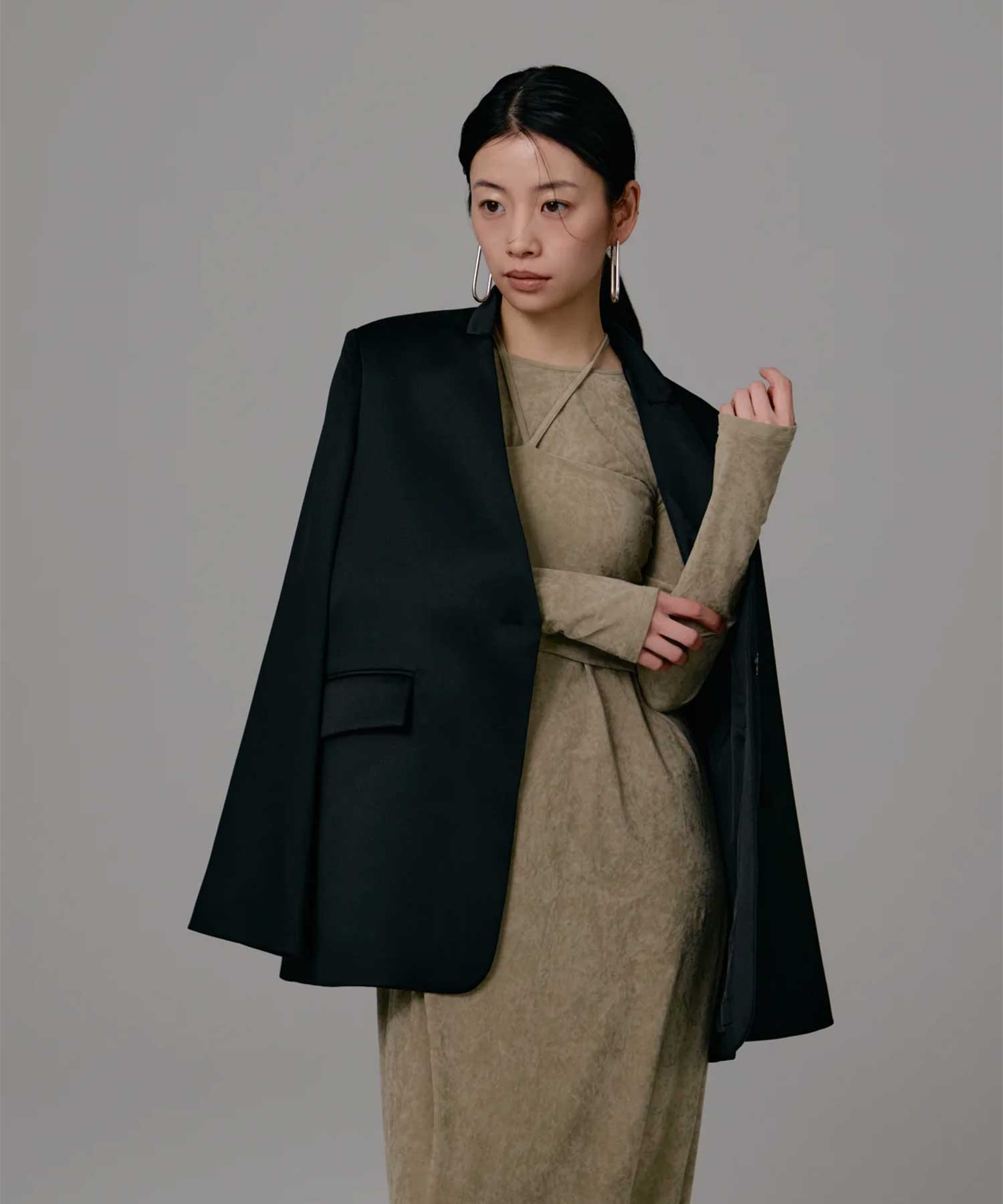 notched collar jacket