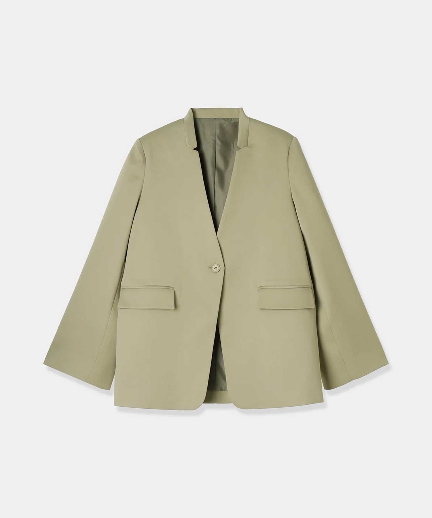 notched collar jacket