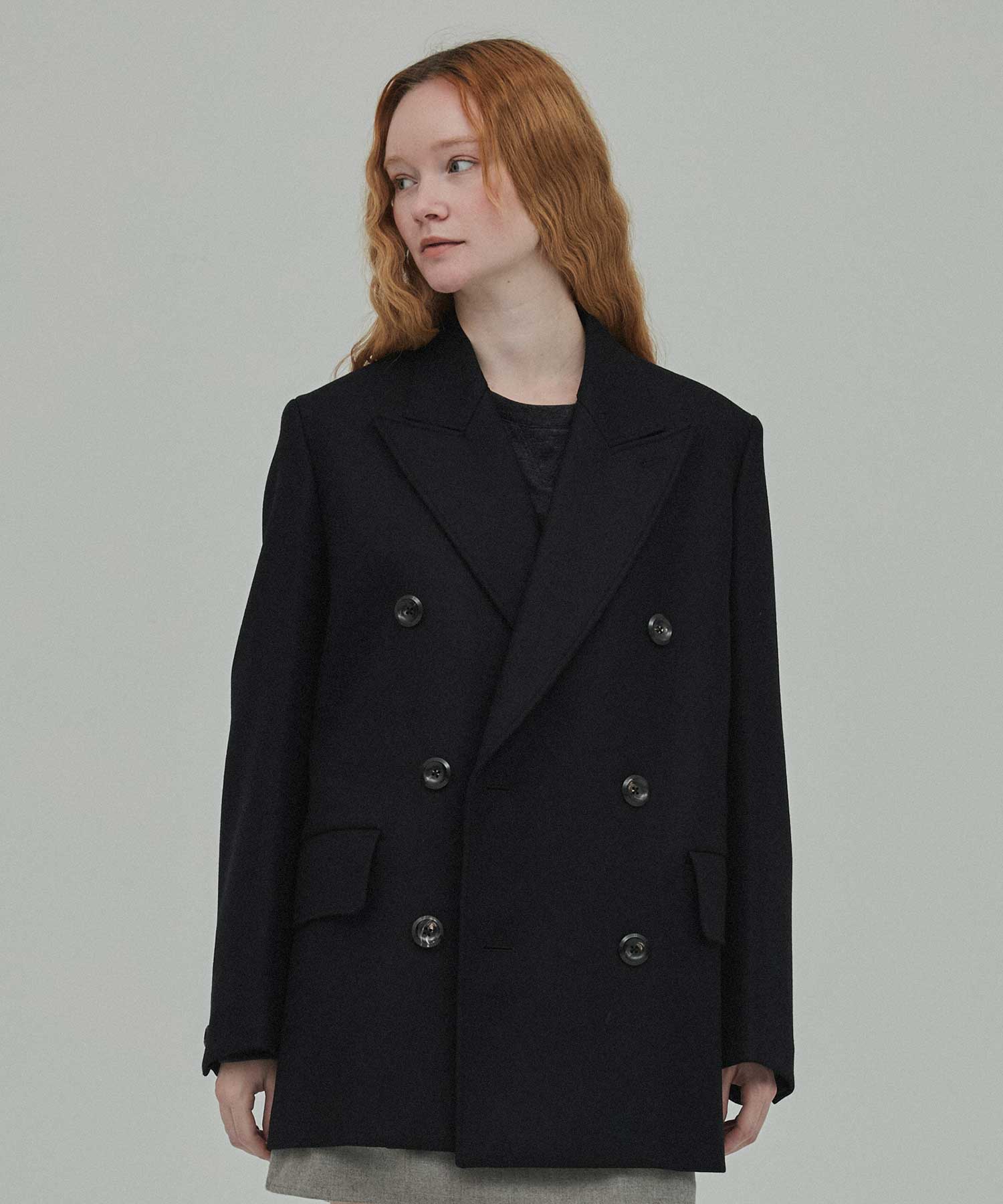 THE DOUBLE PEAKED JUST FIT JACKET