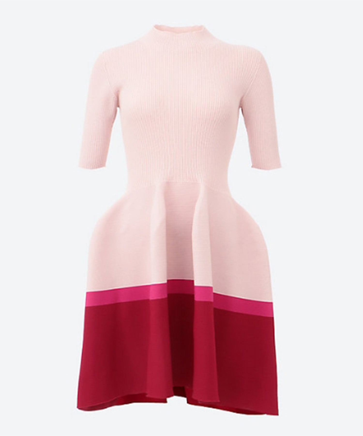 POTTERY SHORT SLEEVE MINI DRESS