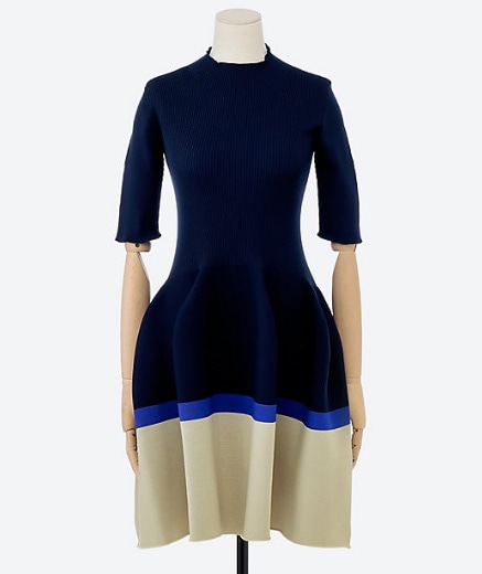 POTTERY SHORT SLEEVE MINI DRESS