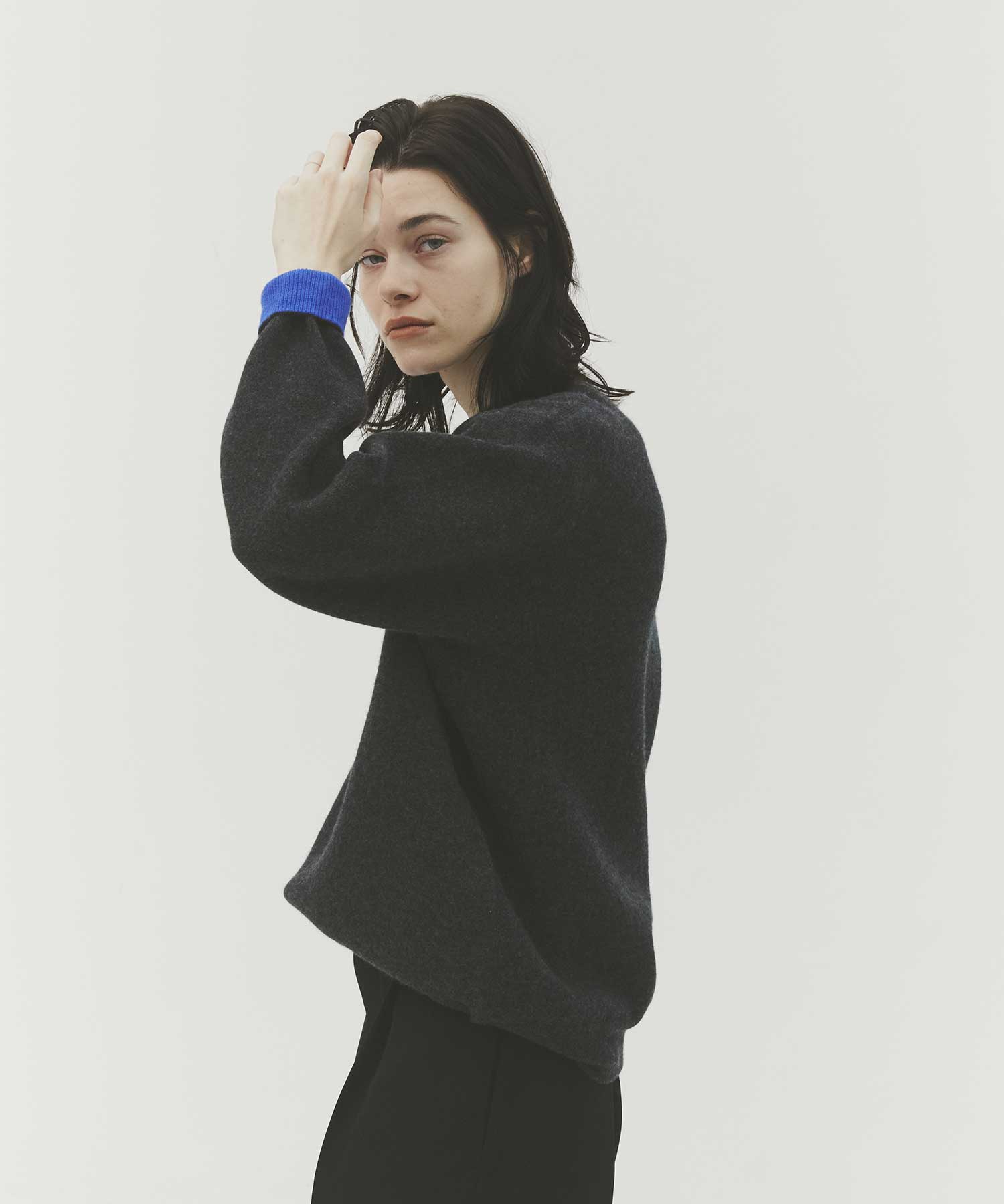 CASHMERE REVERSIBLE PULLOVER