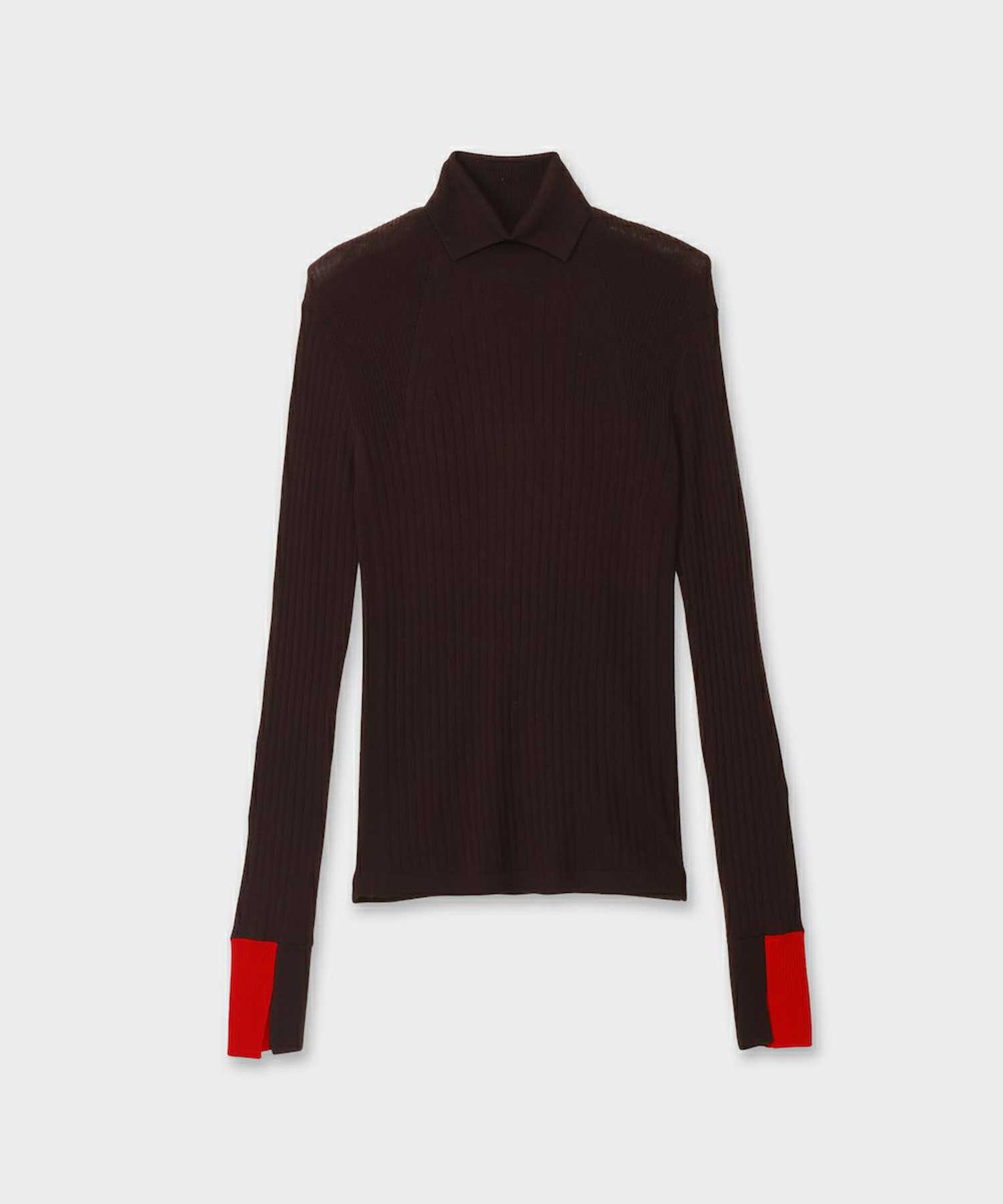 TURTLE NECK TIGHT KNIT