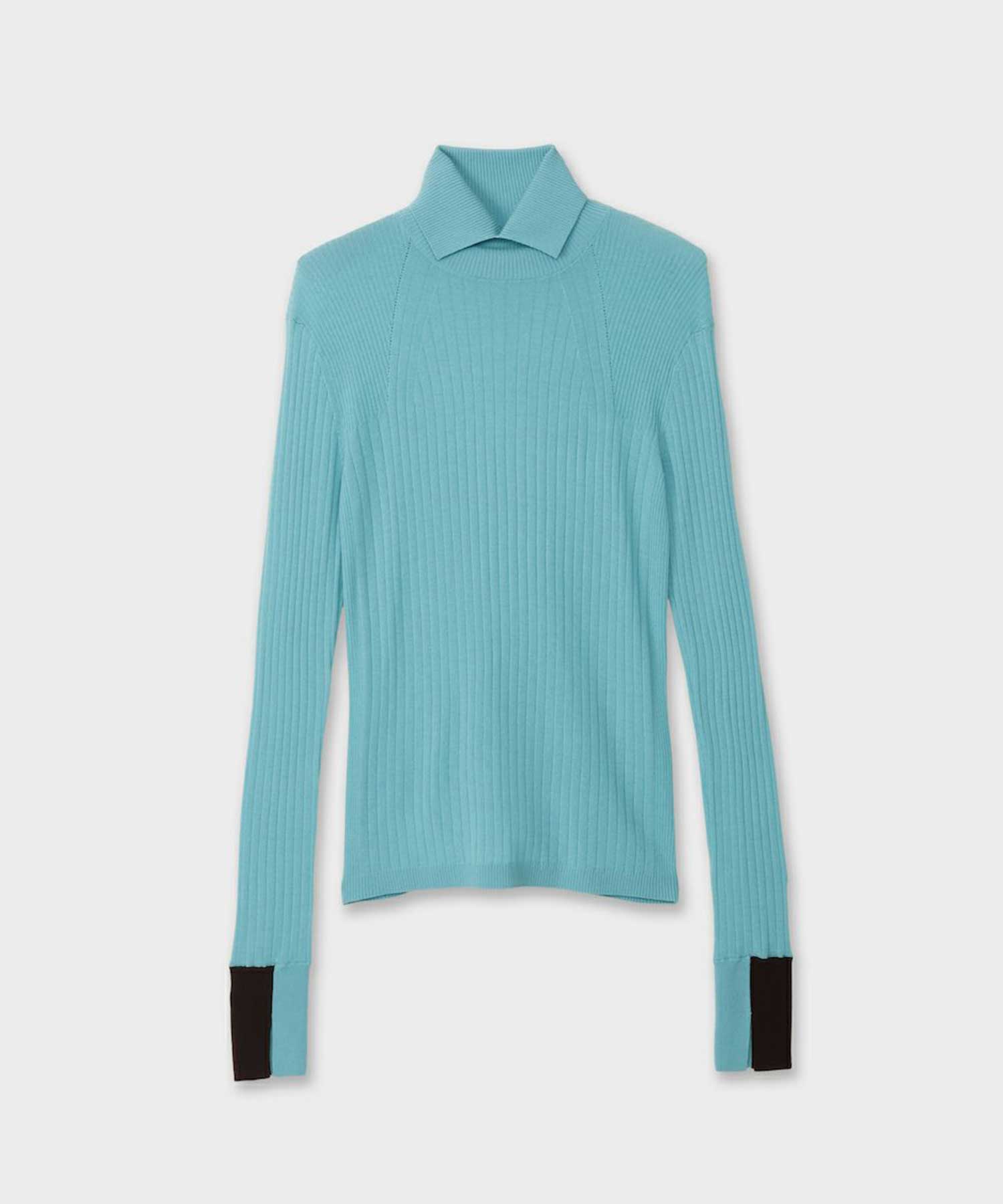 TURTLE NECK TIGHT KNIT