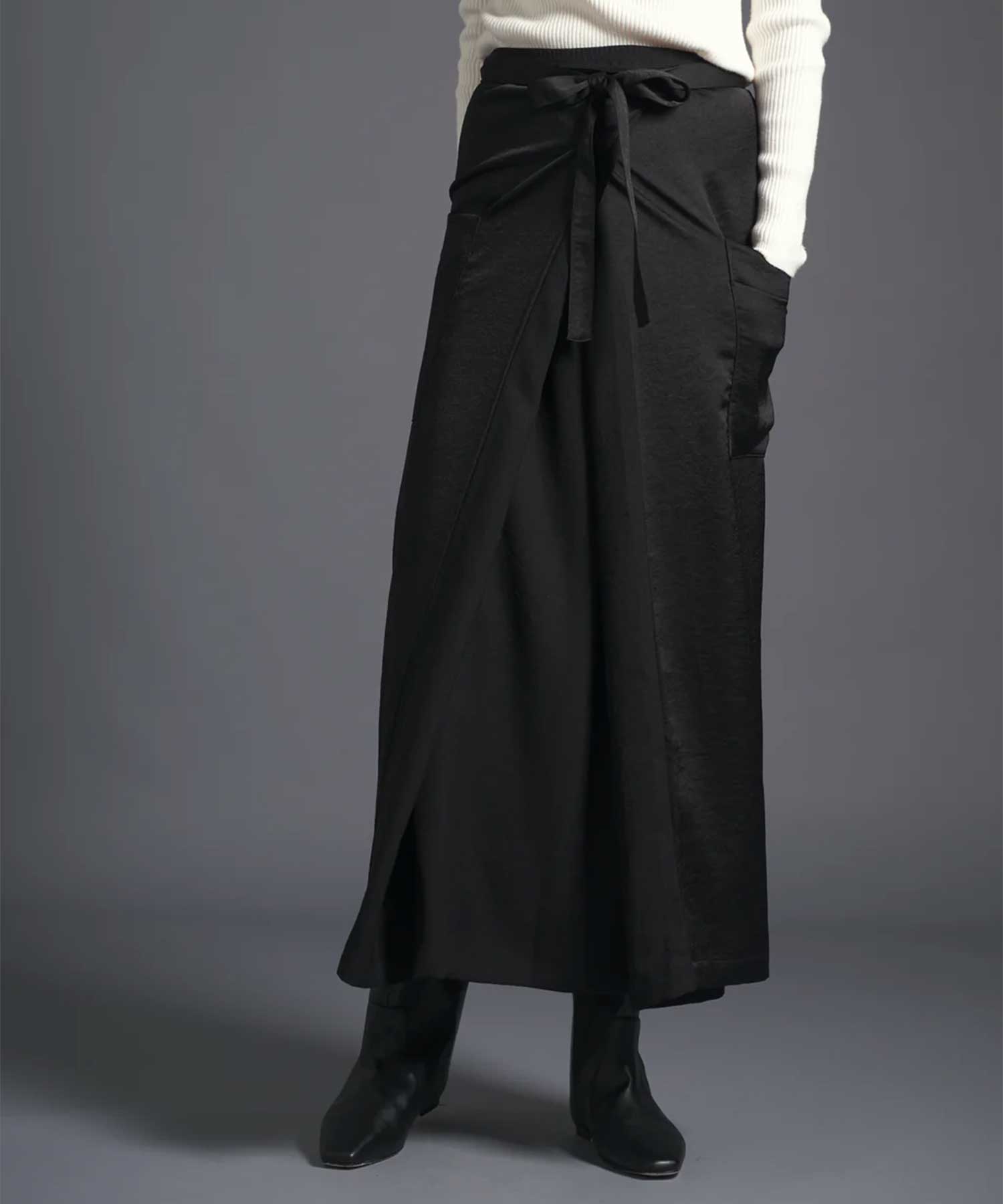 MINA DOUBLE WRAP SKIRT