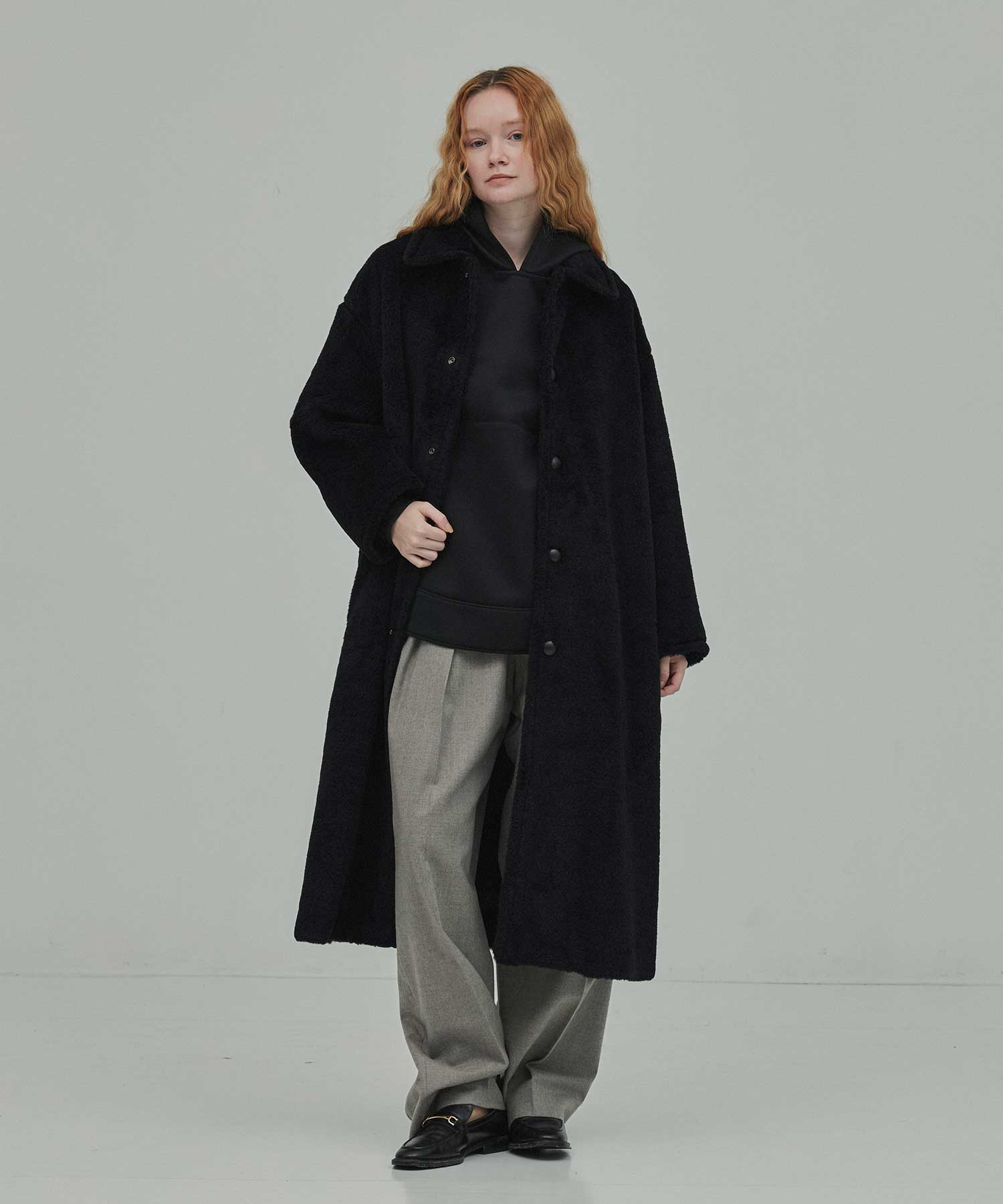 RERACS BAL COLLAR BOA COAT