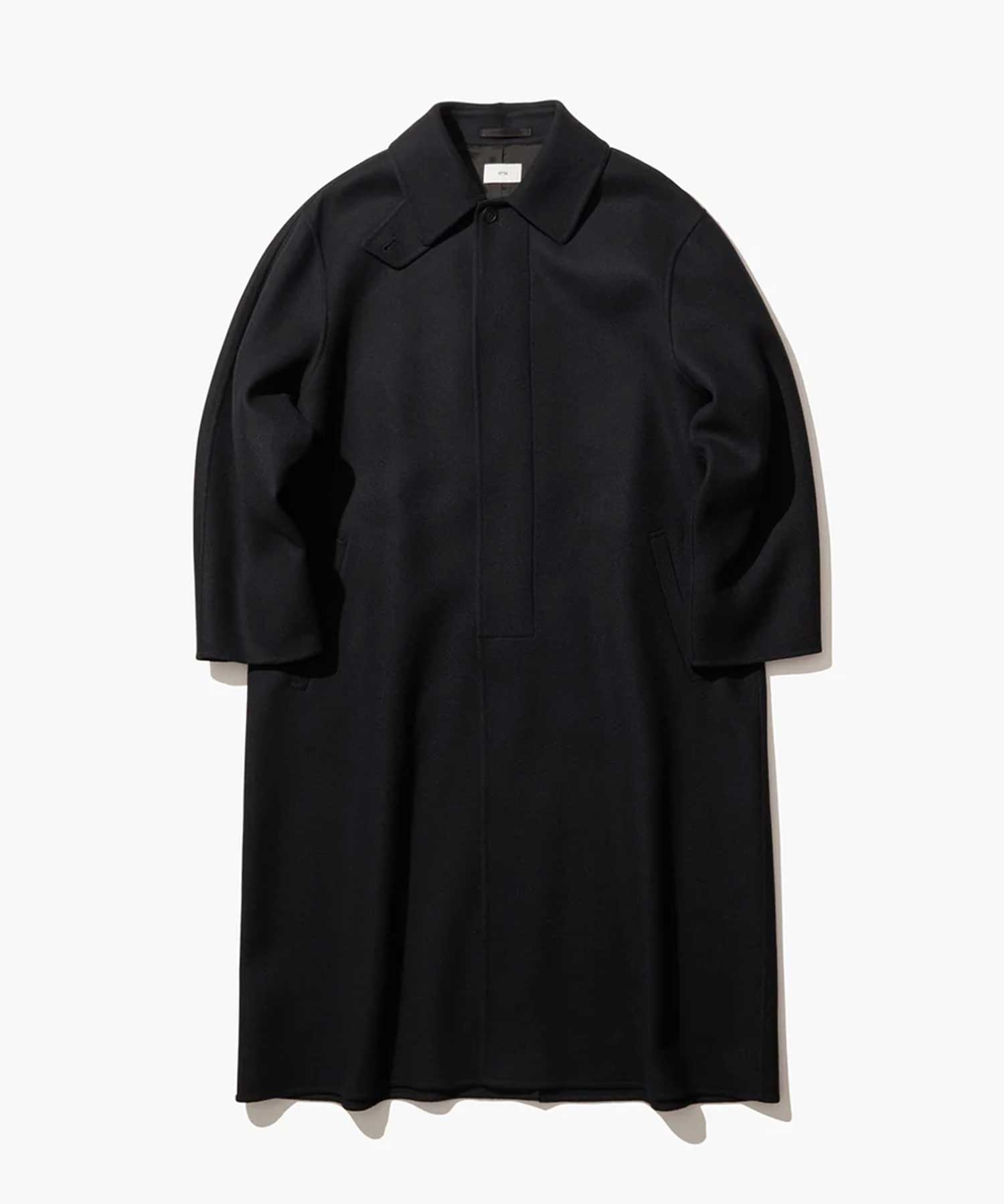 SUPER 120S DOUBLE MELTON BALMACCAN COAT