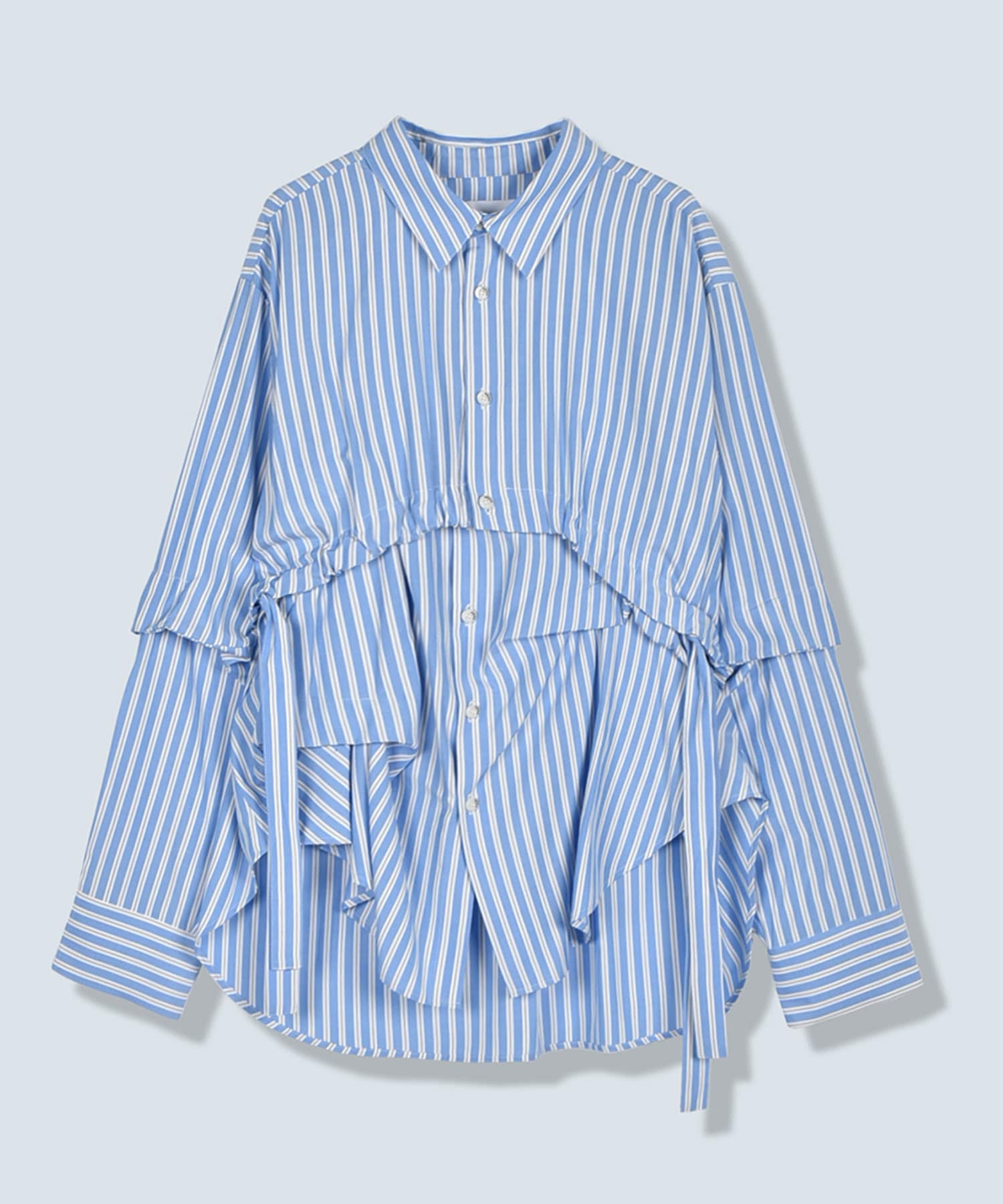 2WAY TUCK LAYERED SHIRT