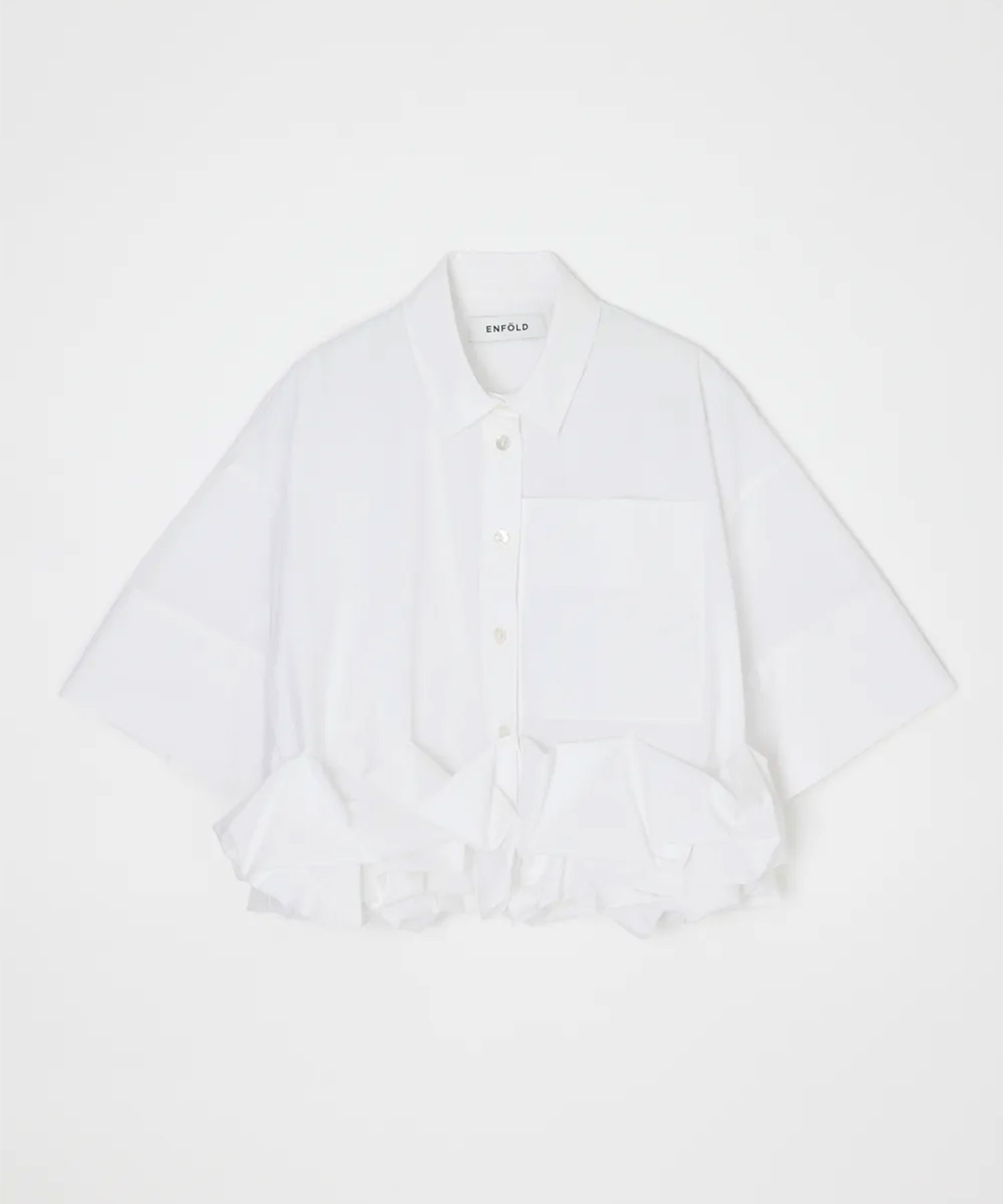 ROLL-UP DRAPE SHIRT
