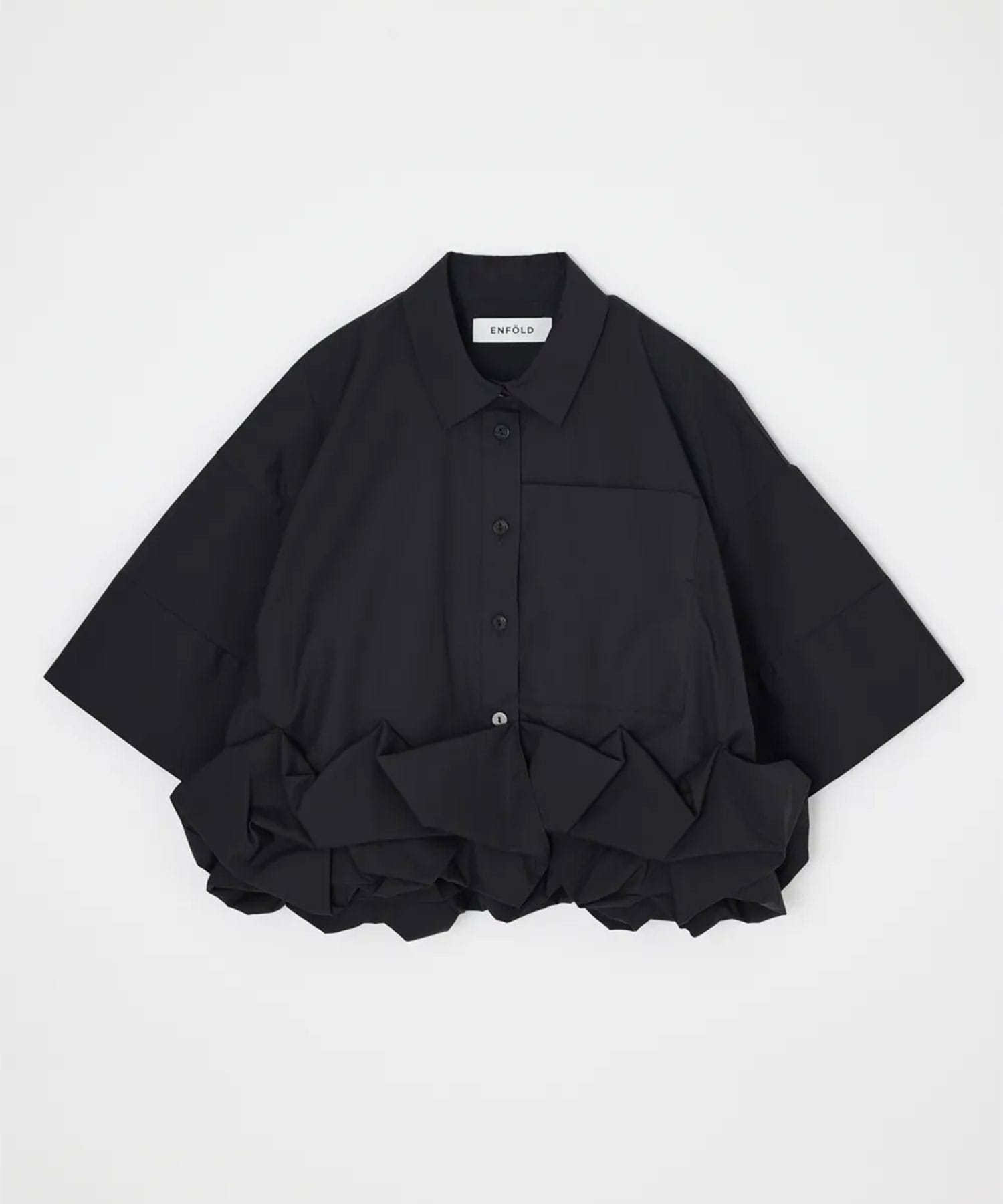 ROLL-UP DRAPE SHIRT