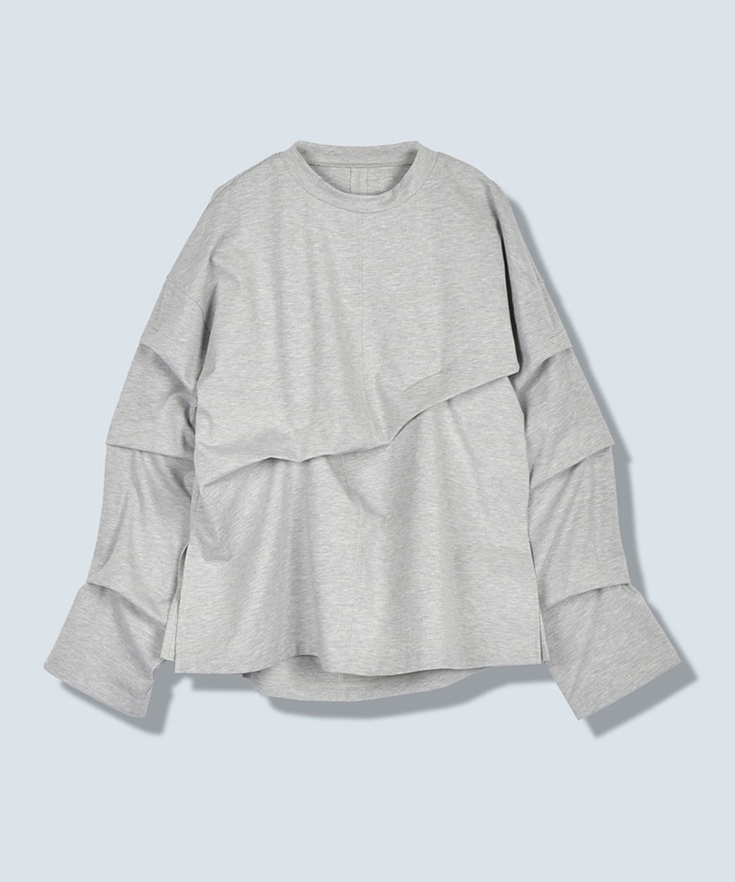 TUCK LONG SLEEVE TOP