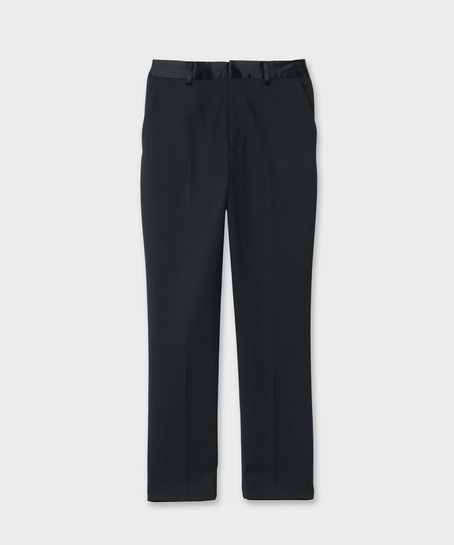 BLACK FORMAL INSIDE ZIP PANTS
