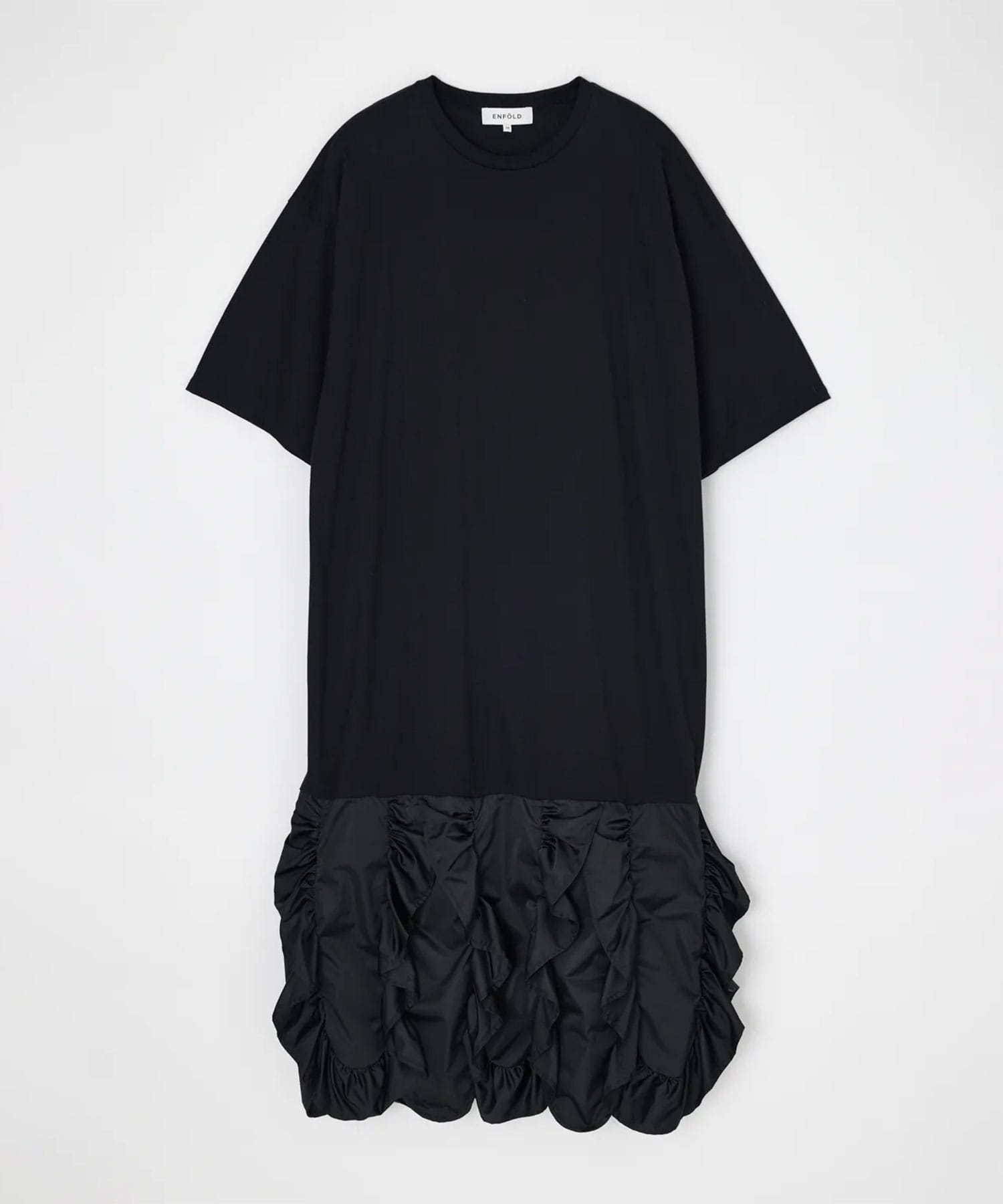 FRILL-HEM DRESS