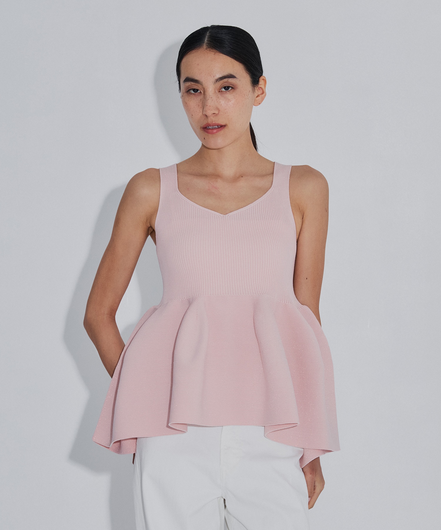 POTTERY GLITTER SLEEVELESS TOP