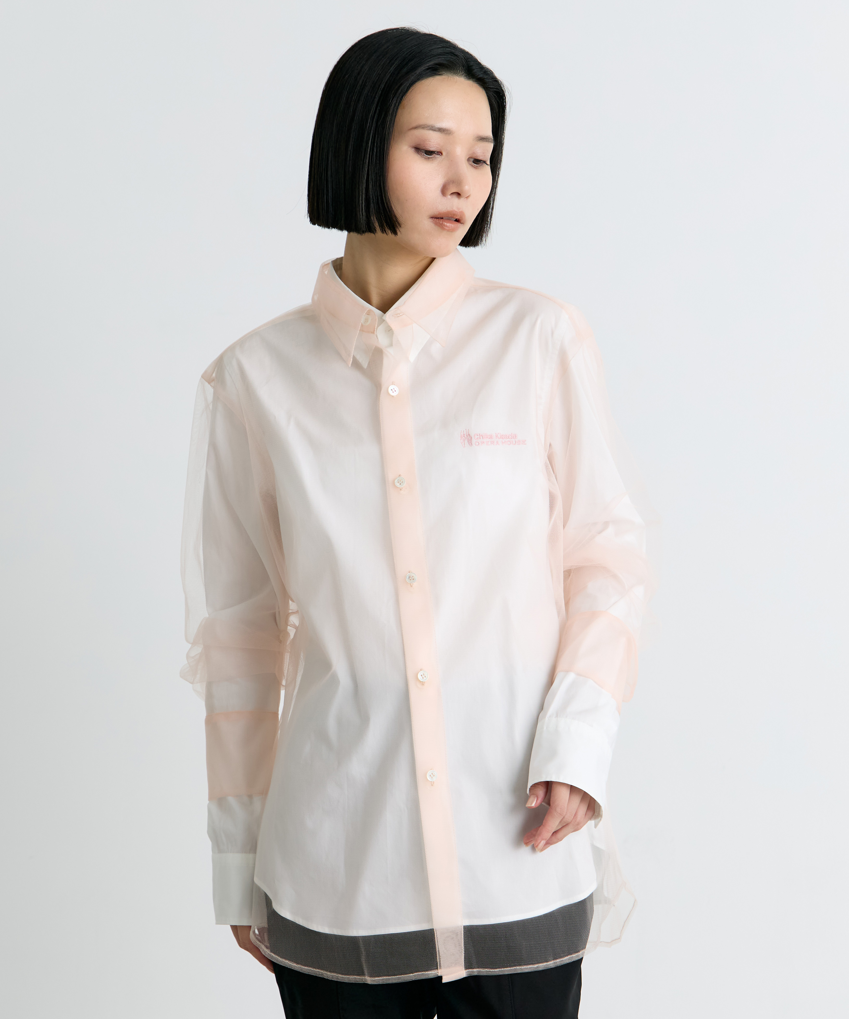 別注 Tulle Shirt