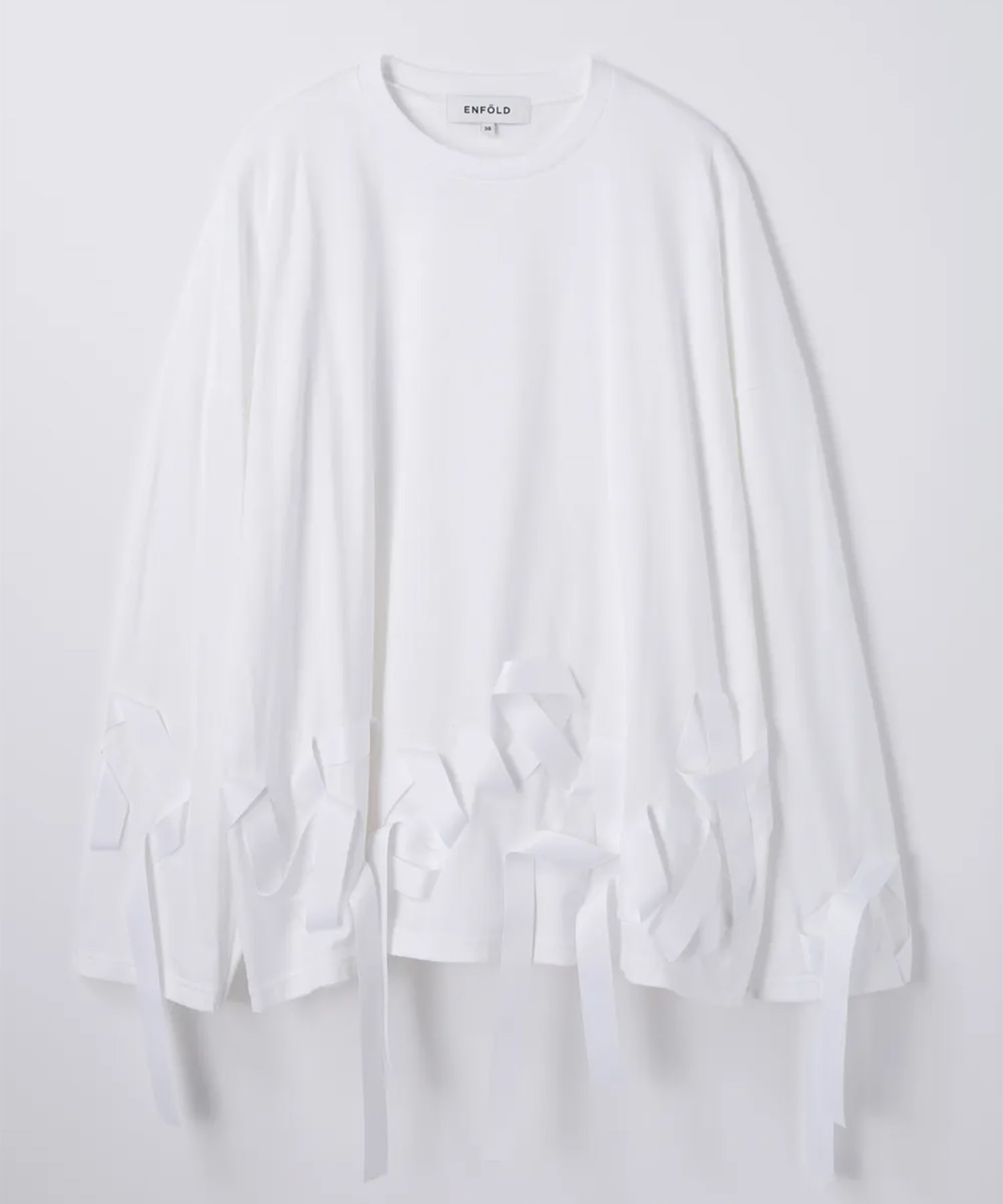 RIBBON LONG-SLEEVE T-SHIRT