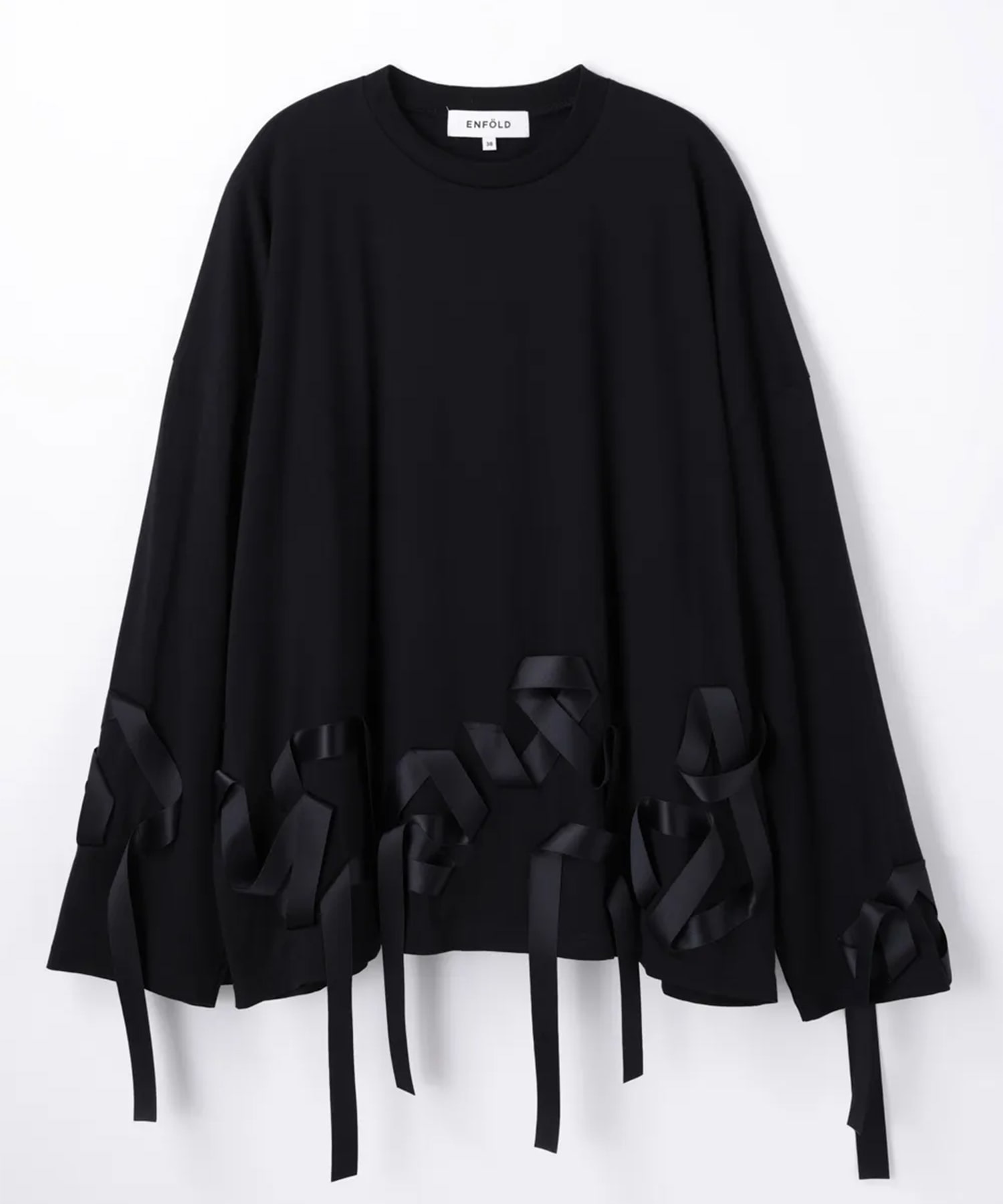 RIBBON LONG-SLEEVE T-SHIRT