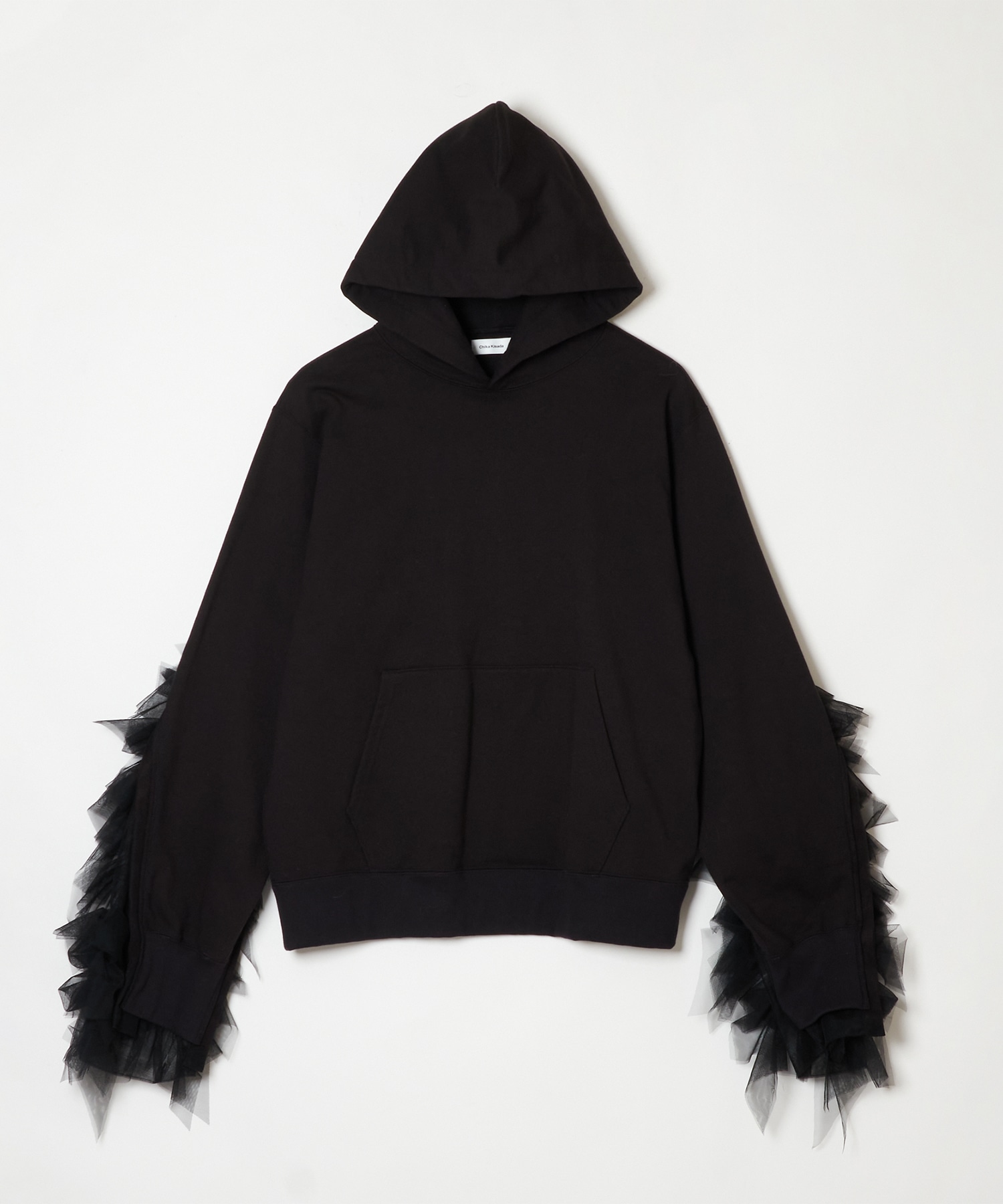 CT-26298 Tulle Hoodie