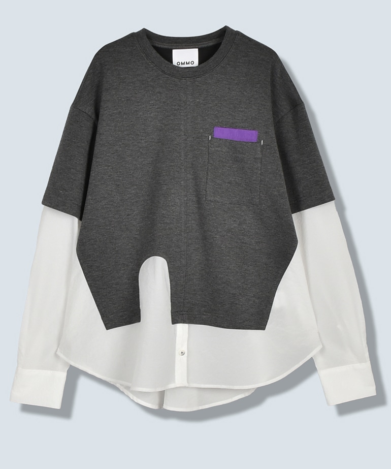 SHIRT LAYERED DOCKING TOP
