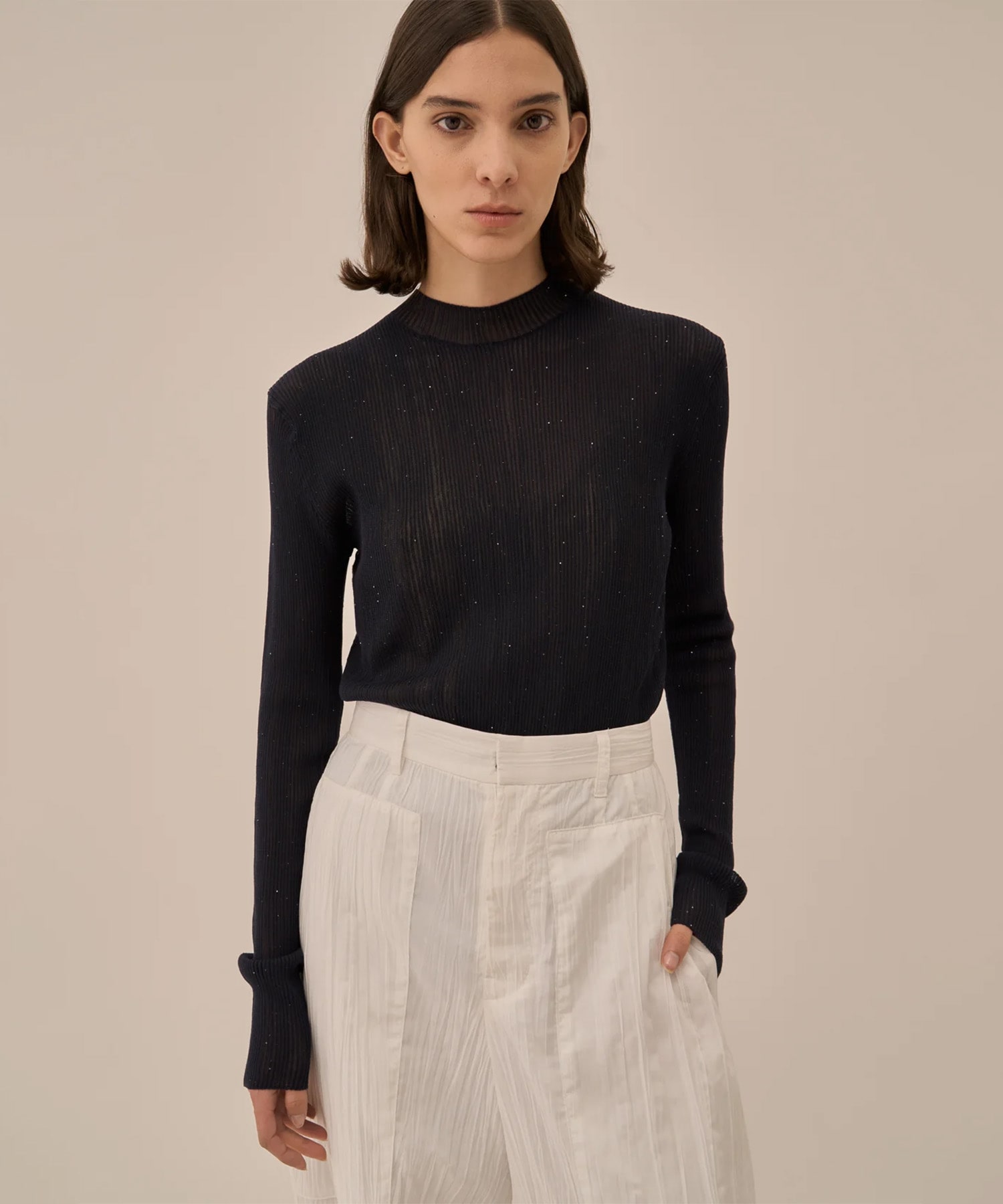 Basilia sequins knit pullover