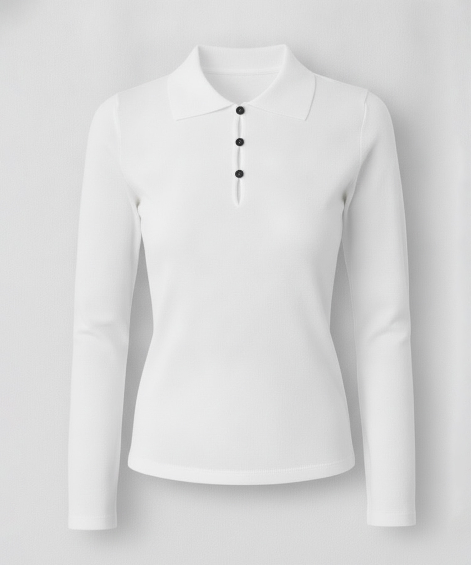 Extra Soft Wool Polo Knit