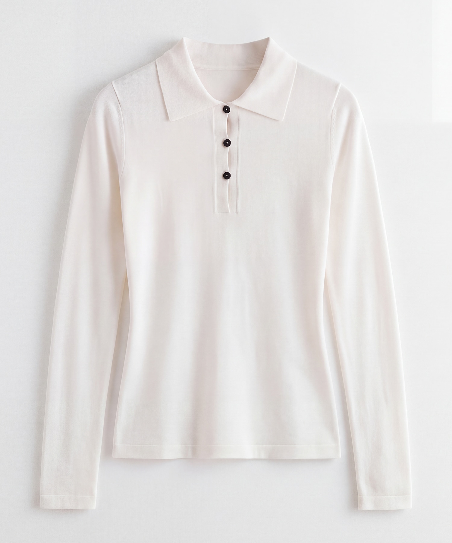 Extra Soft Wool Polo Knit