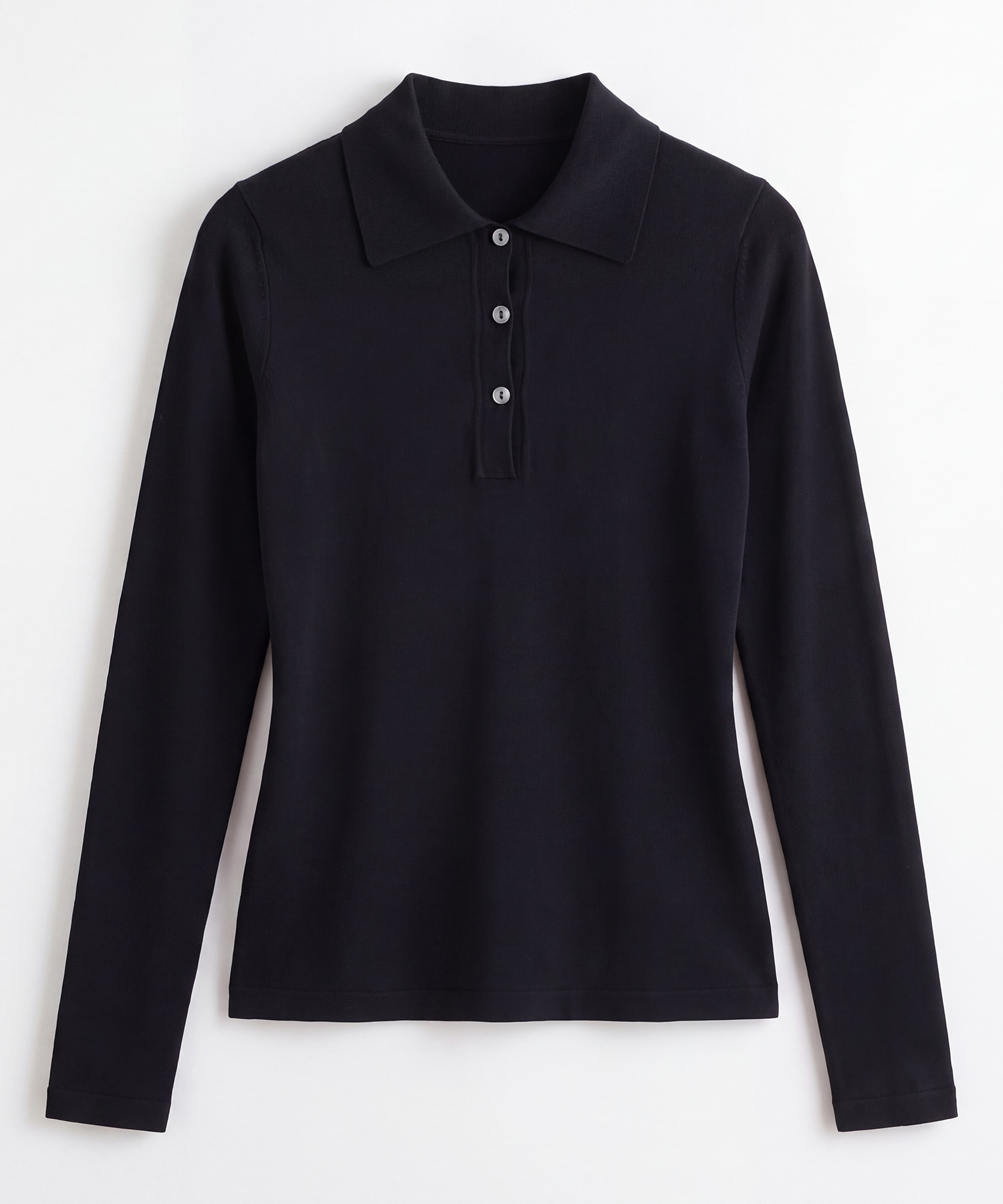 Extra Soft Wool Polo Knit