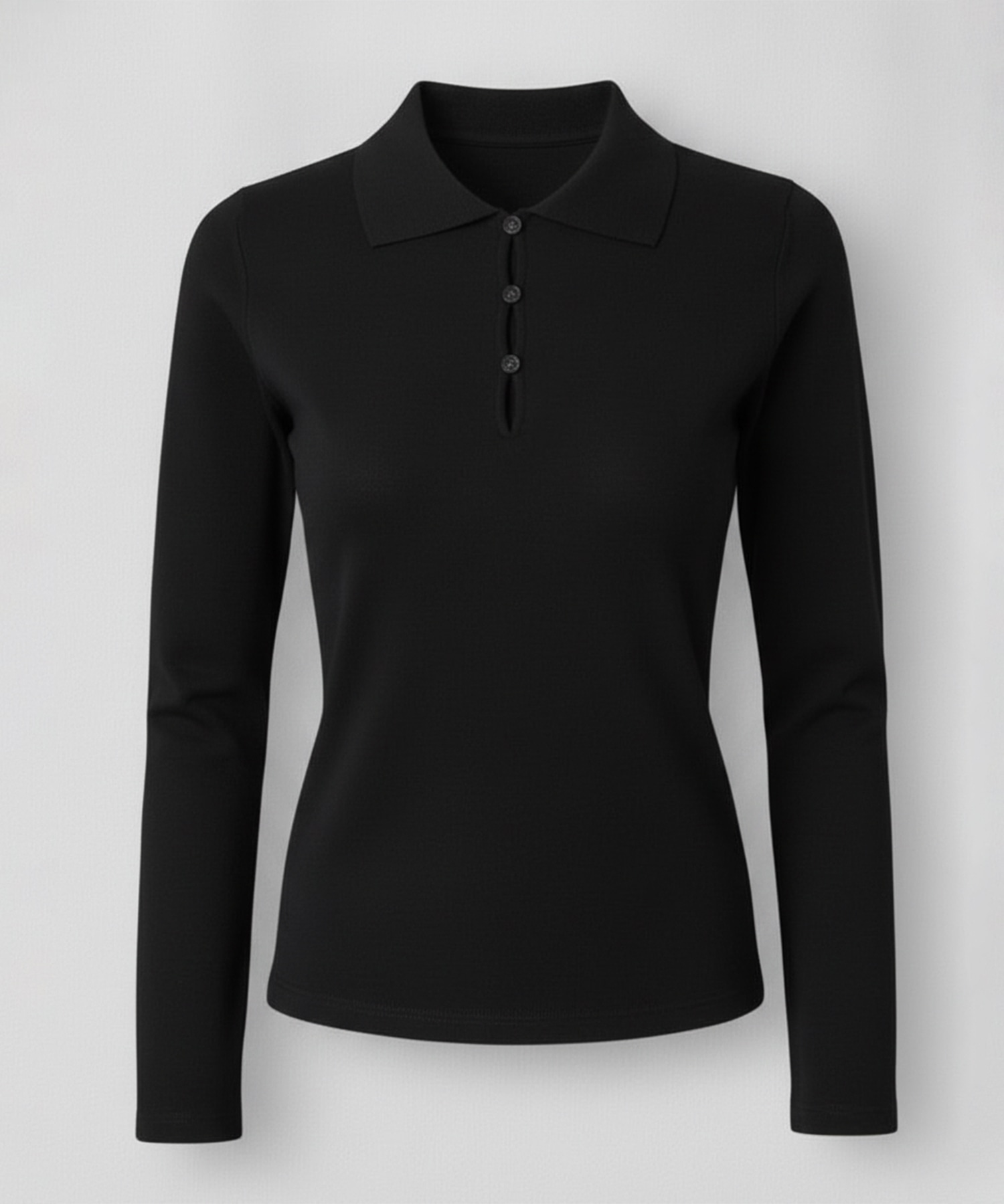 Extra Soft Wool Polo Knit