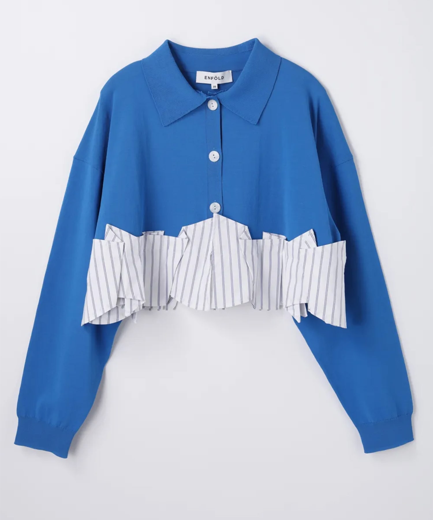 TACK DOCKING-HEM CARDIGAN