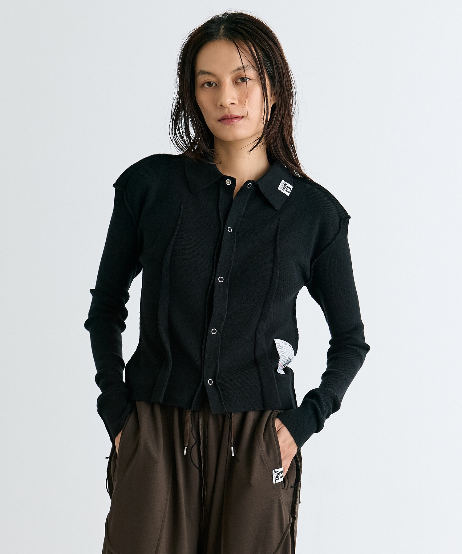 INSIDE OUT KNIT CARDIGAN