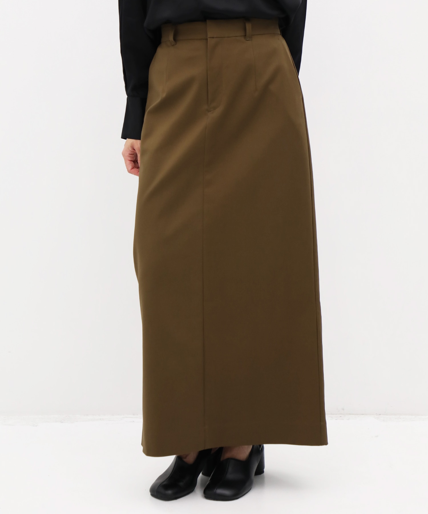 Double Cloth Pencil Skirt