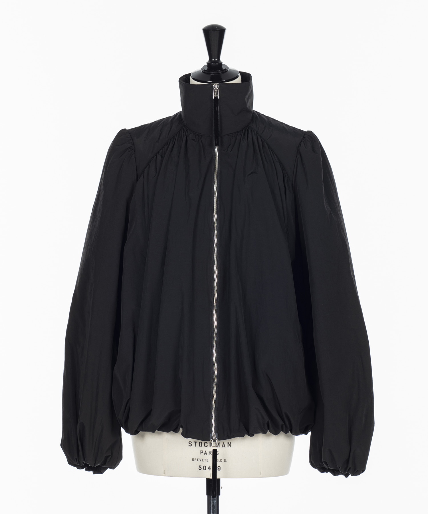 GATHERED PADDED BLOUSON