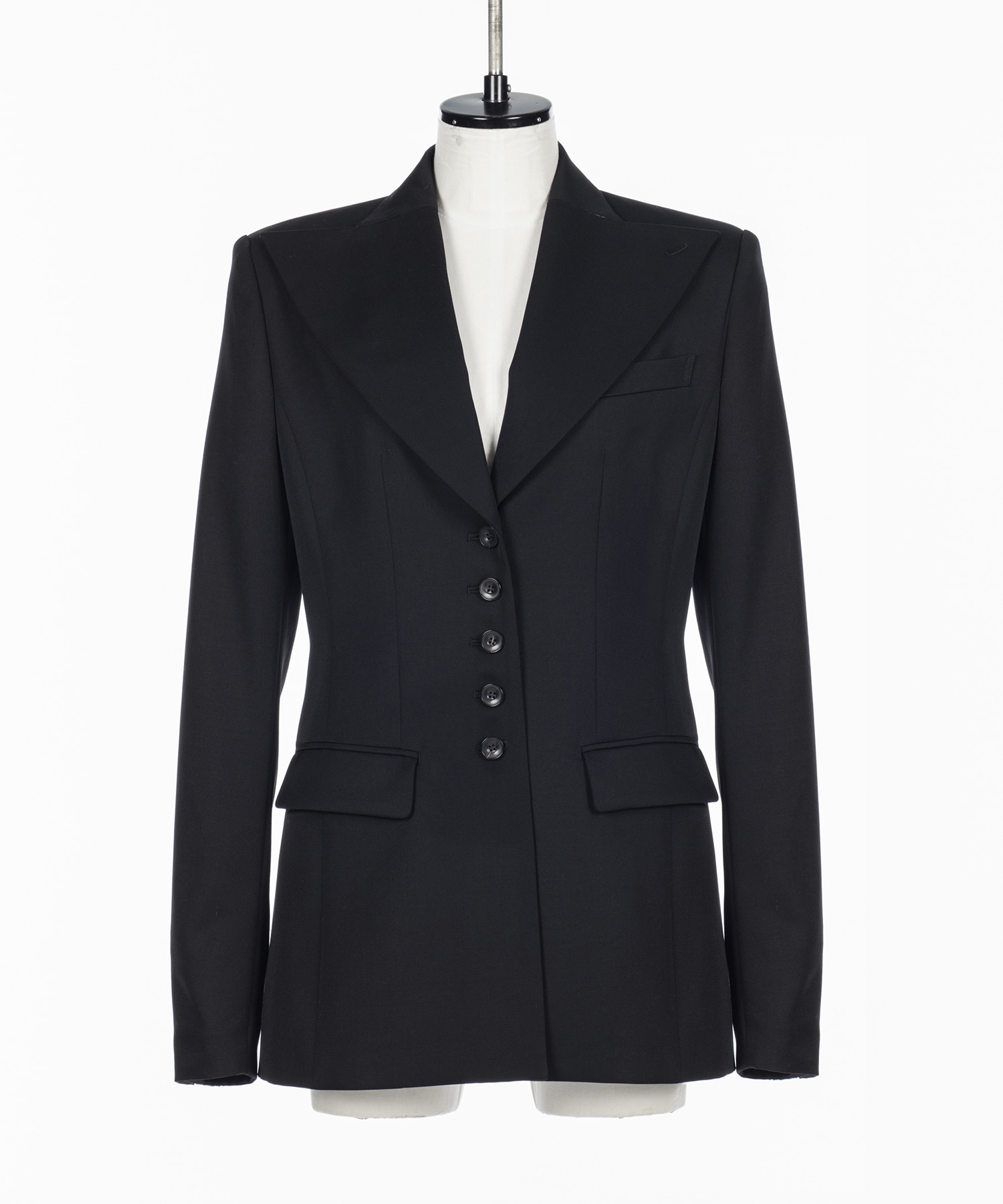 FINE WOOL SUITING TAILORED JACKET