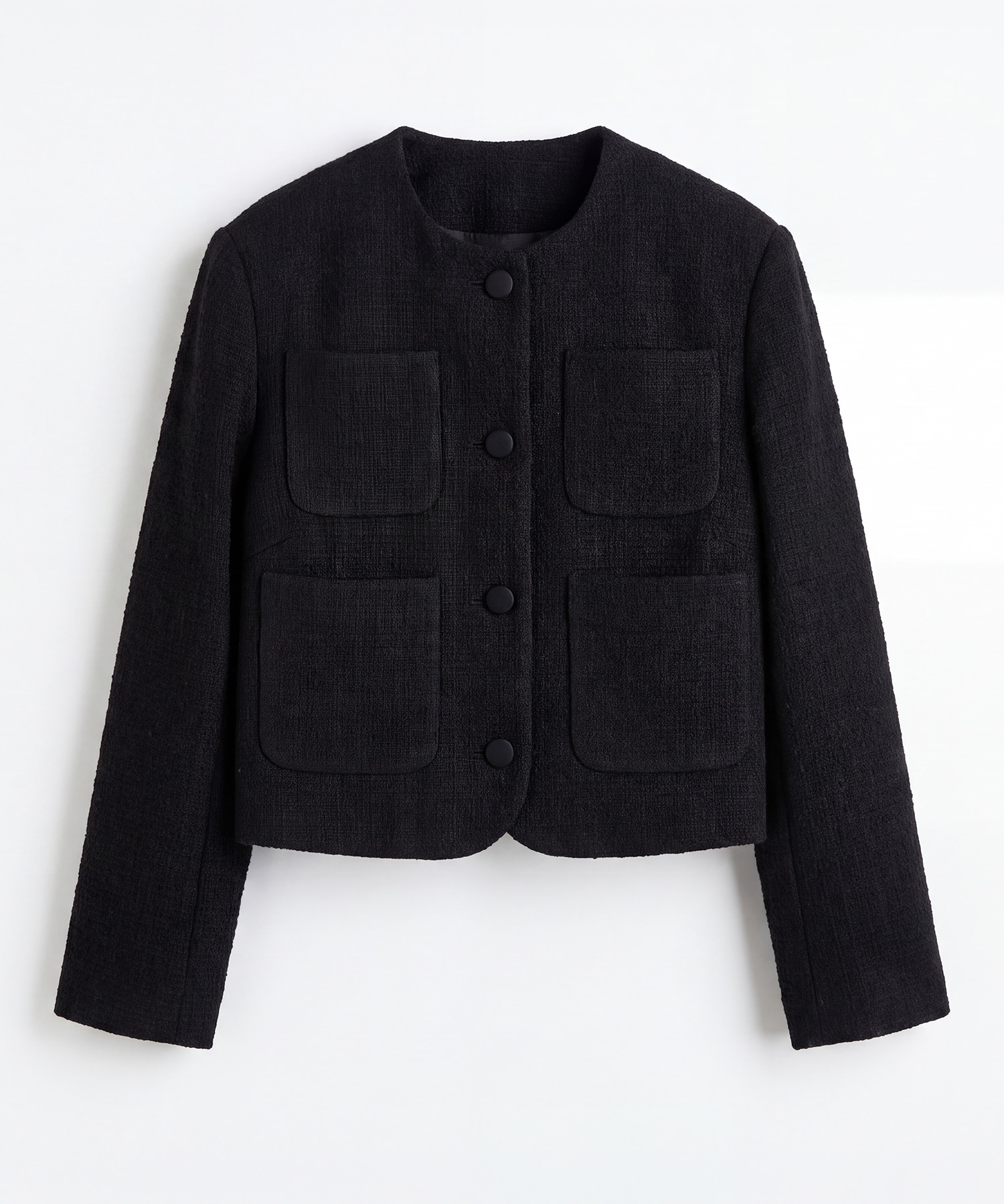 Wool Boxy Jacket