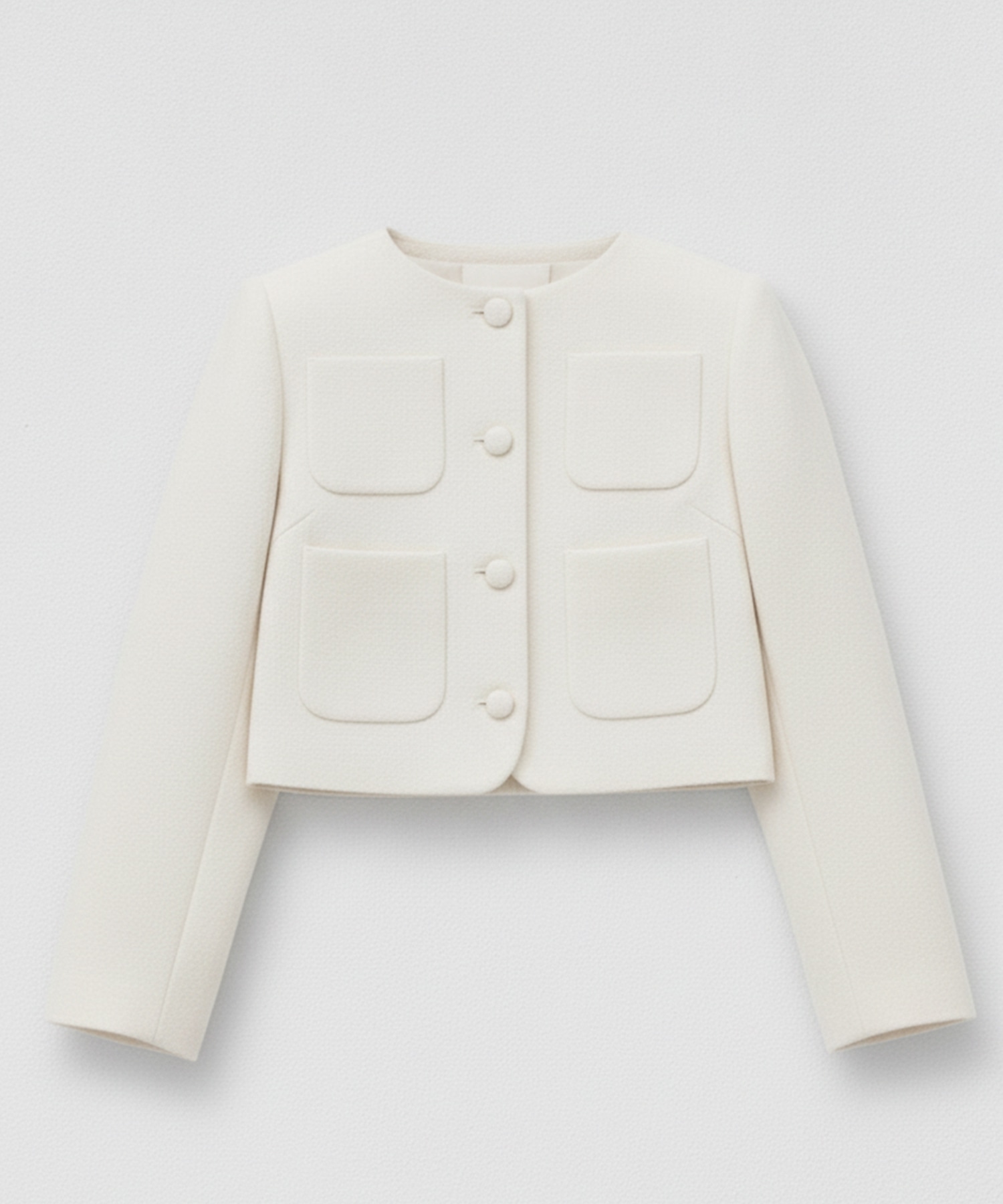 Wool Boxy Jacket