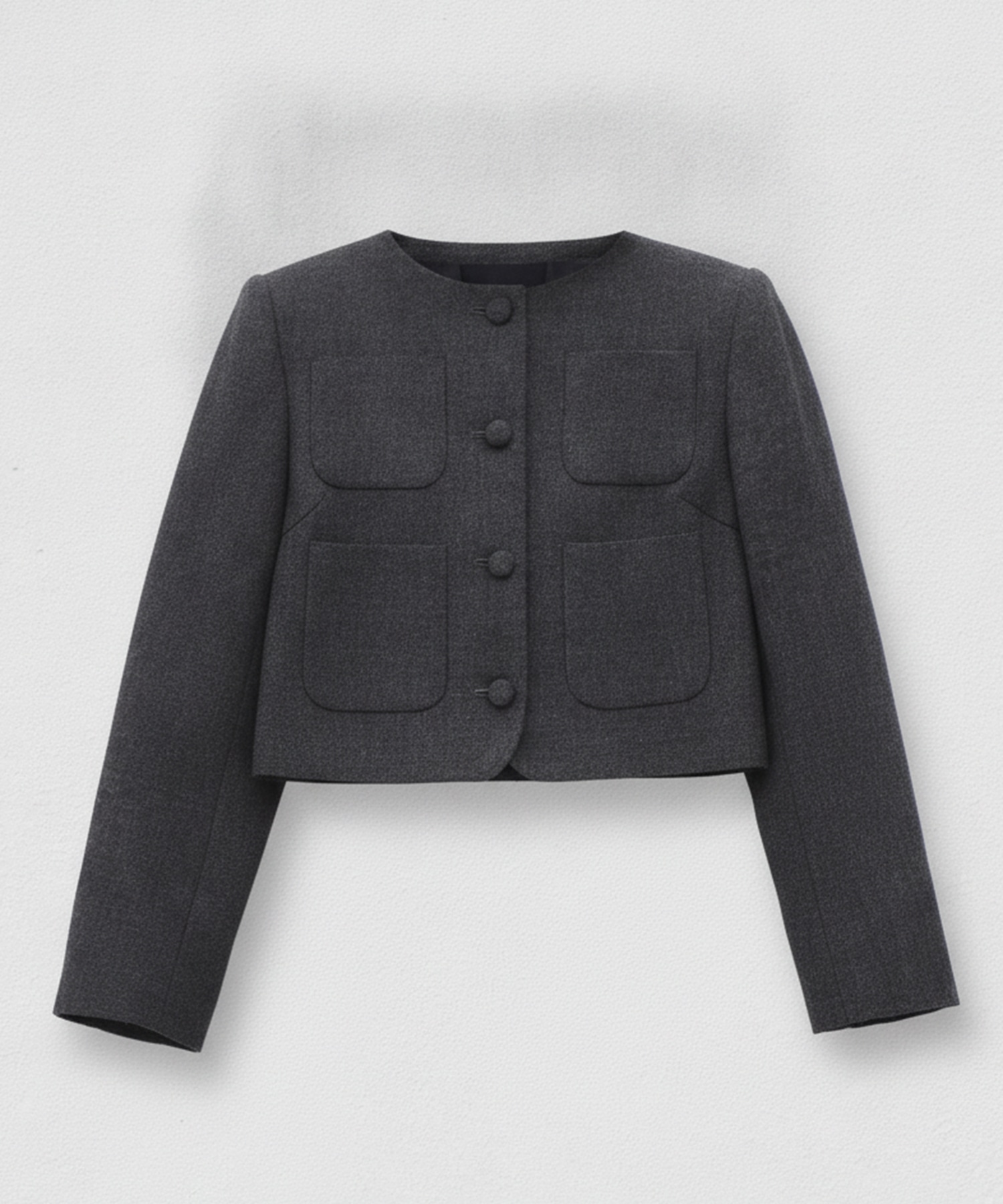 Wool Boxy Jacket