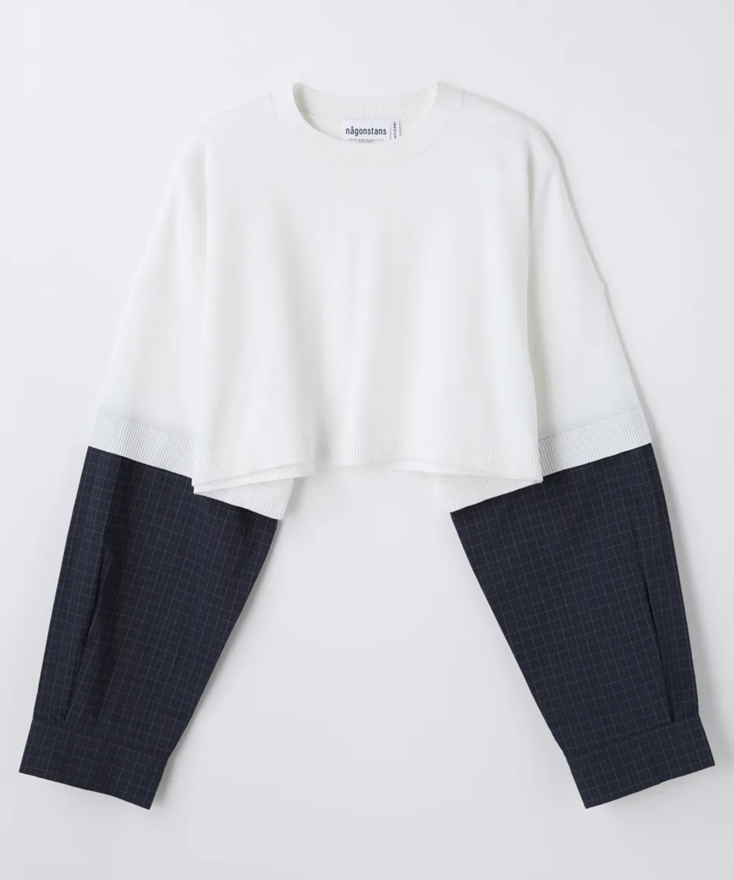 shirt combi short pullover