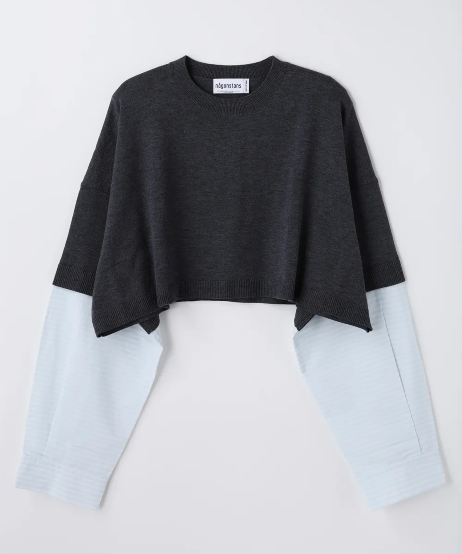 shirt combi short pullover