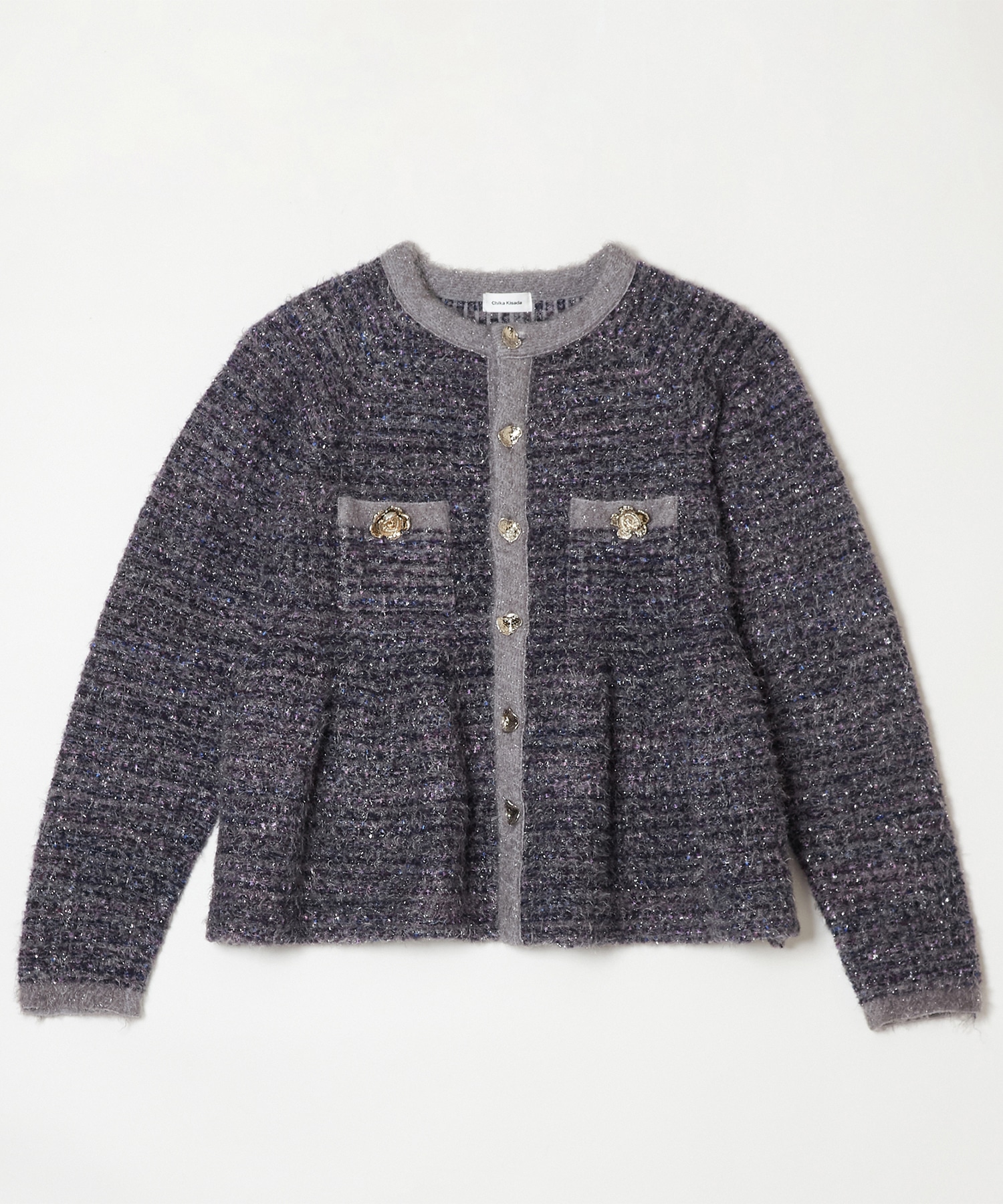 CK-26290 Tweed Cardigan