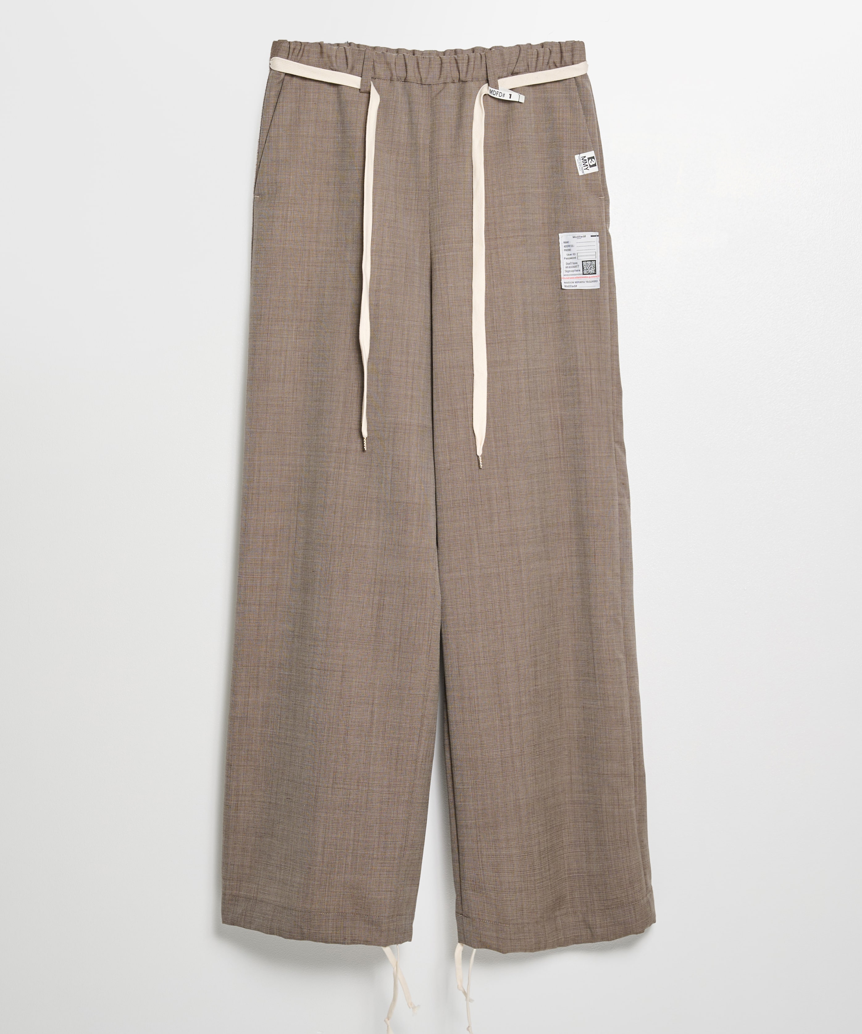 WOOL EASY TROUSERS