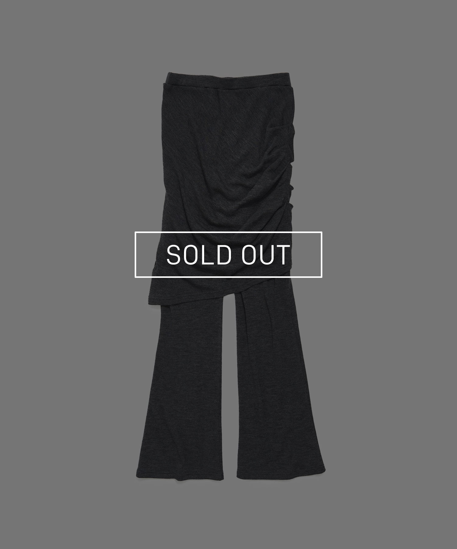 Wool Layer Cut Pants