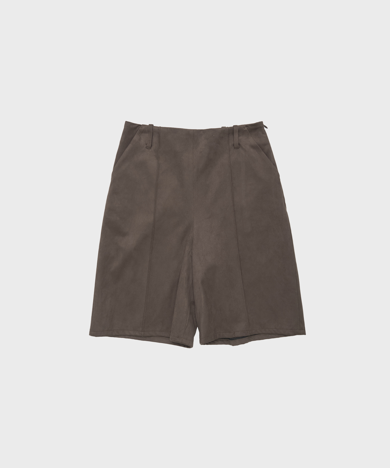 Suede Half Pants