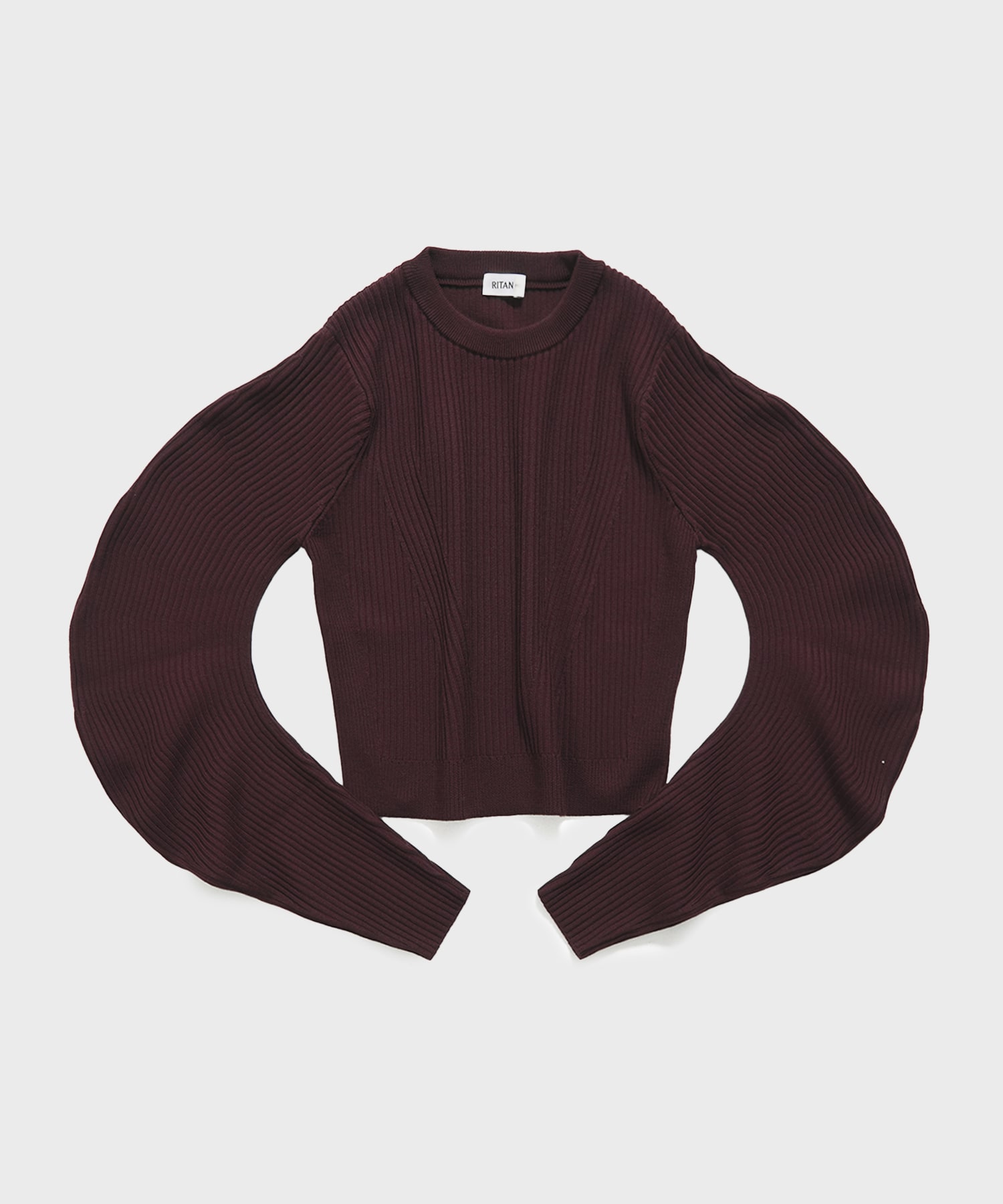 Arch Sleeve Knit Tops