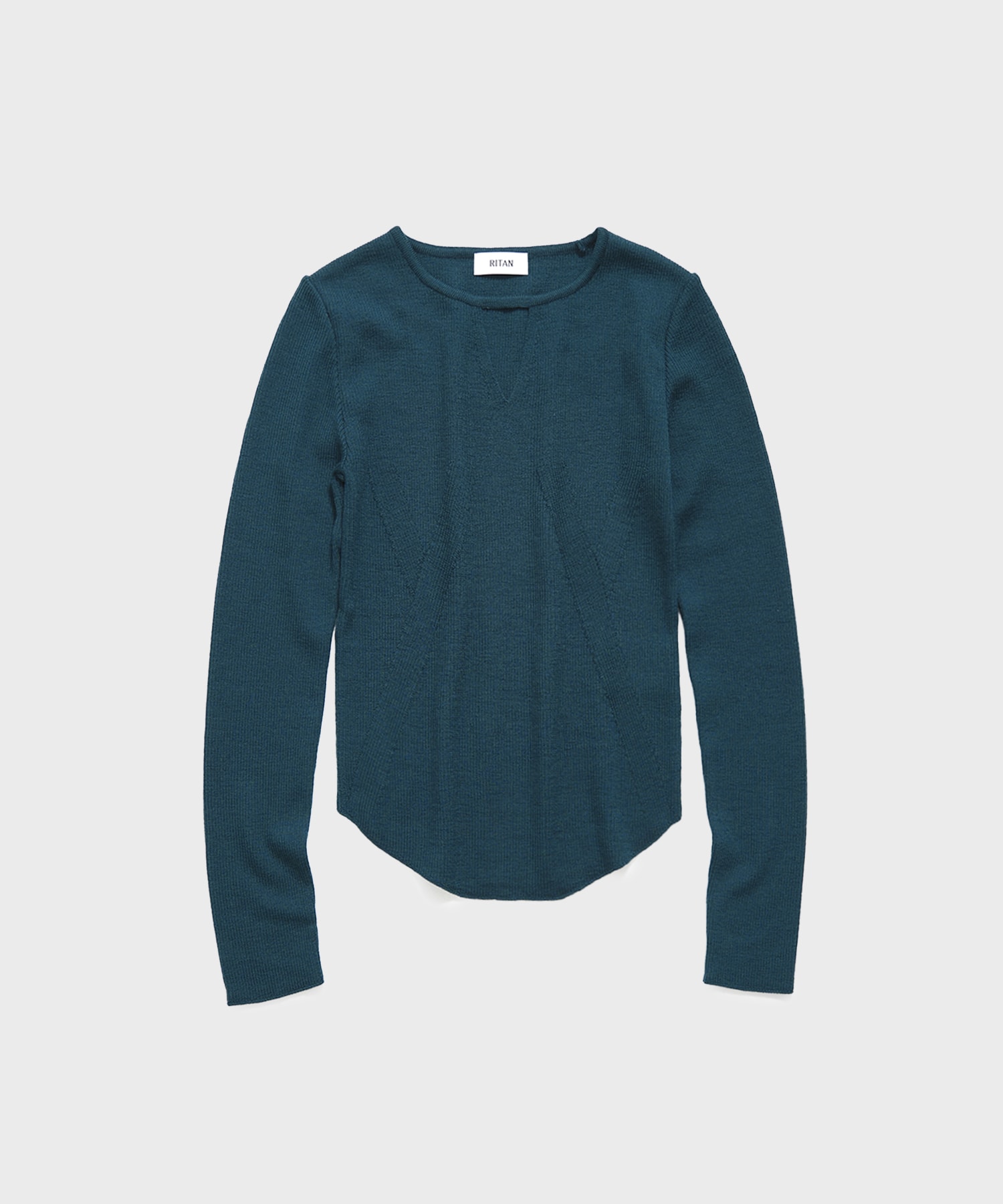 Washable Wool Vneck  Knit Tops