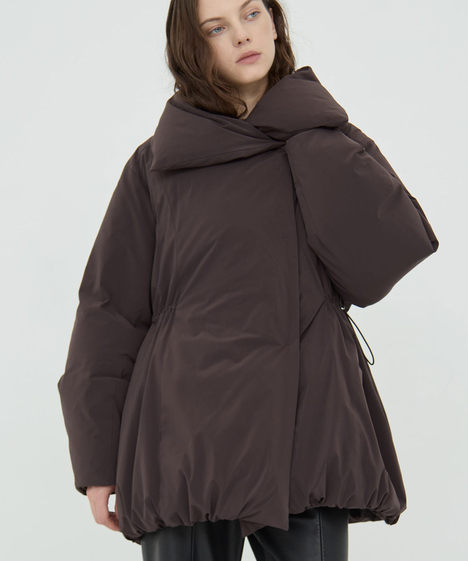 Lapel Down Coat