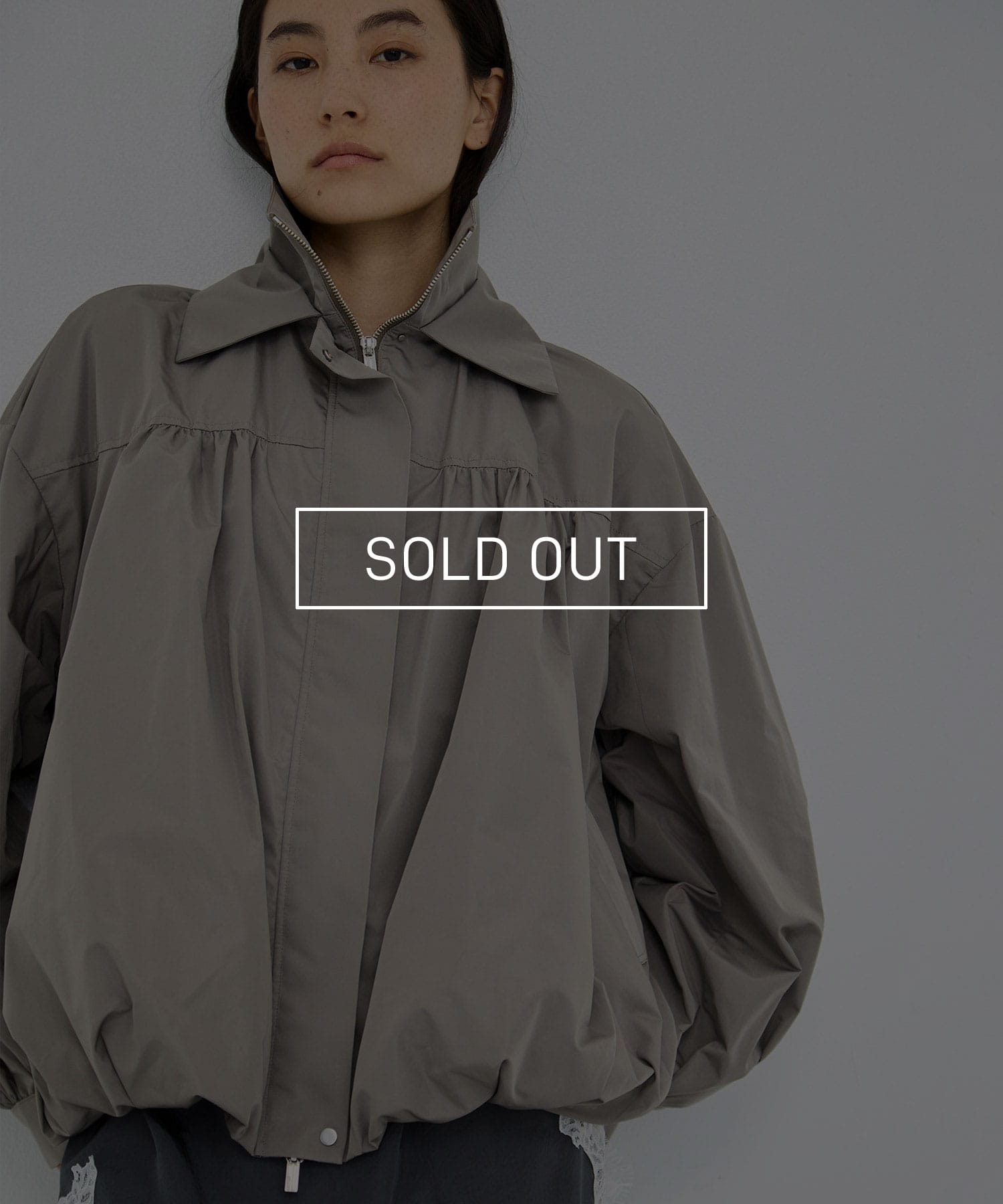 Balloon Silk Blouson