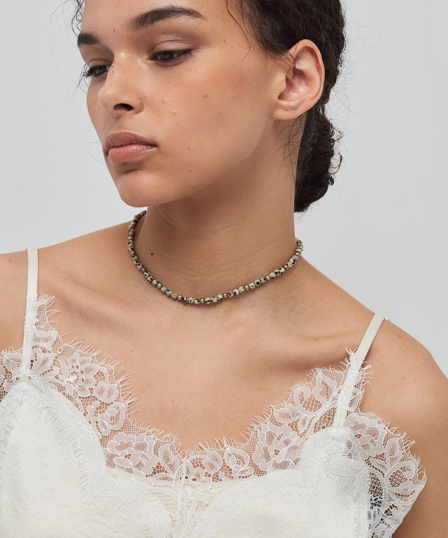 hanabino Dalmatian choker