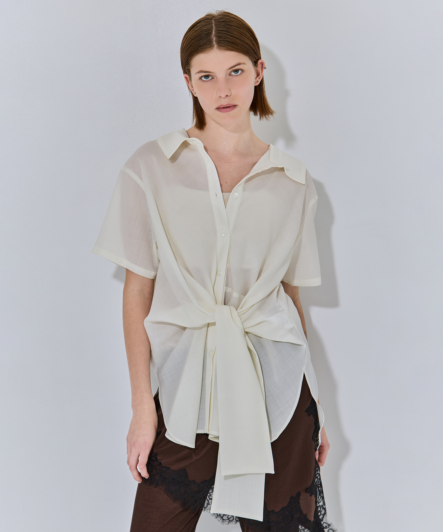 Half Sleeve Twist Shirts