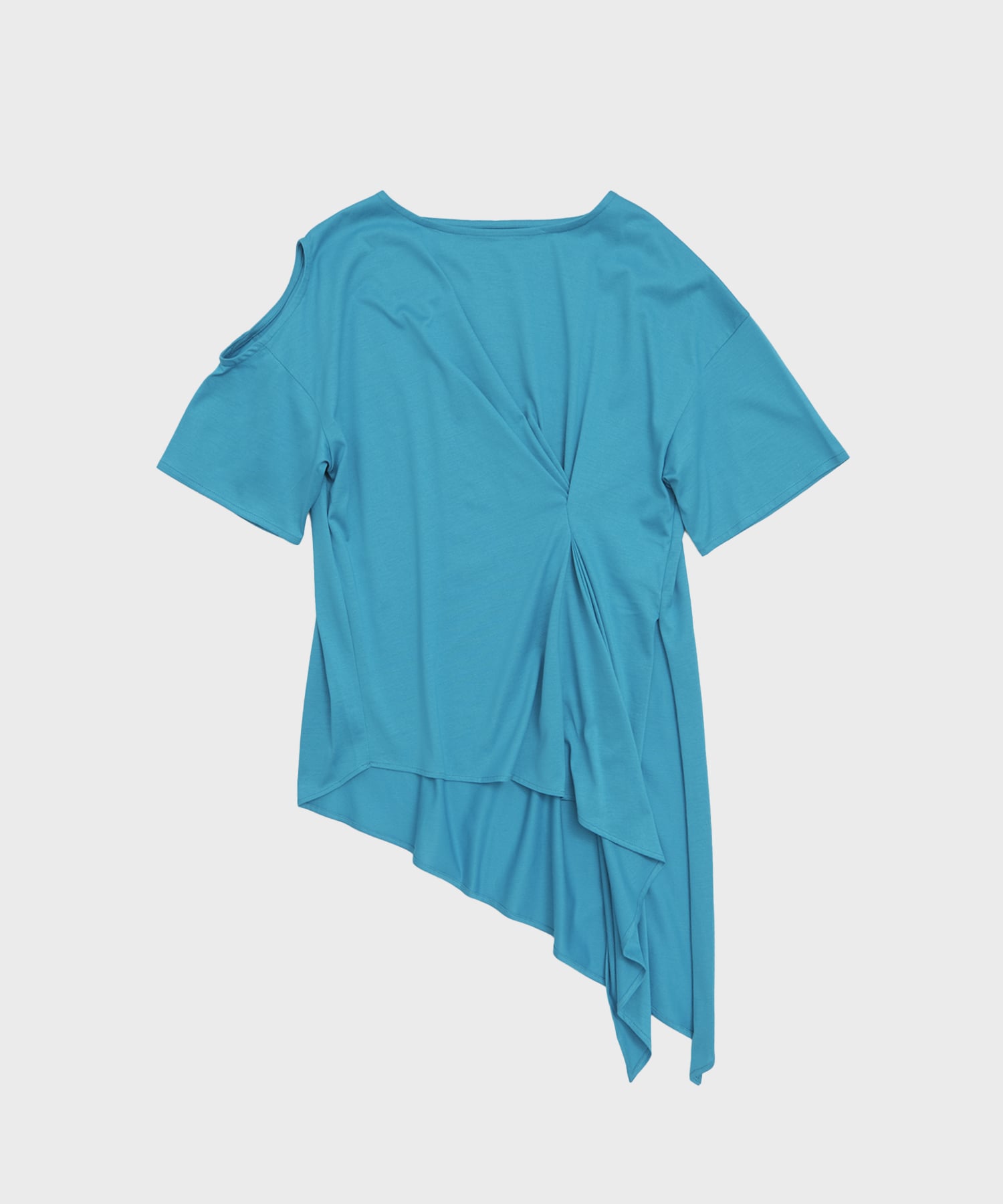 Side Gather Tuck Tee
