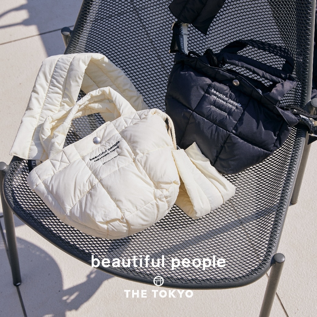 《beautiful people×THE TOKYO》コラボレーションバッグ再発売！